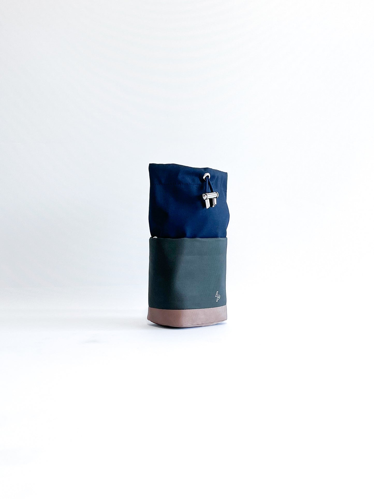 Crossbody 'Philippe' Verde Bosque/Camel