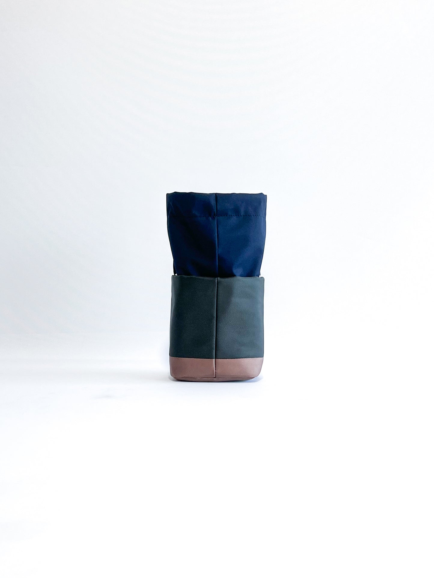 Crossbody 'Philippe' Verde Bosque/Camel