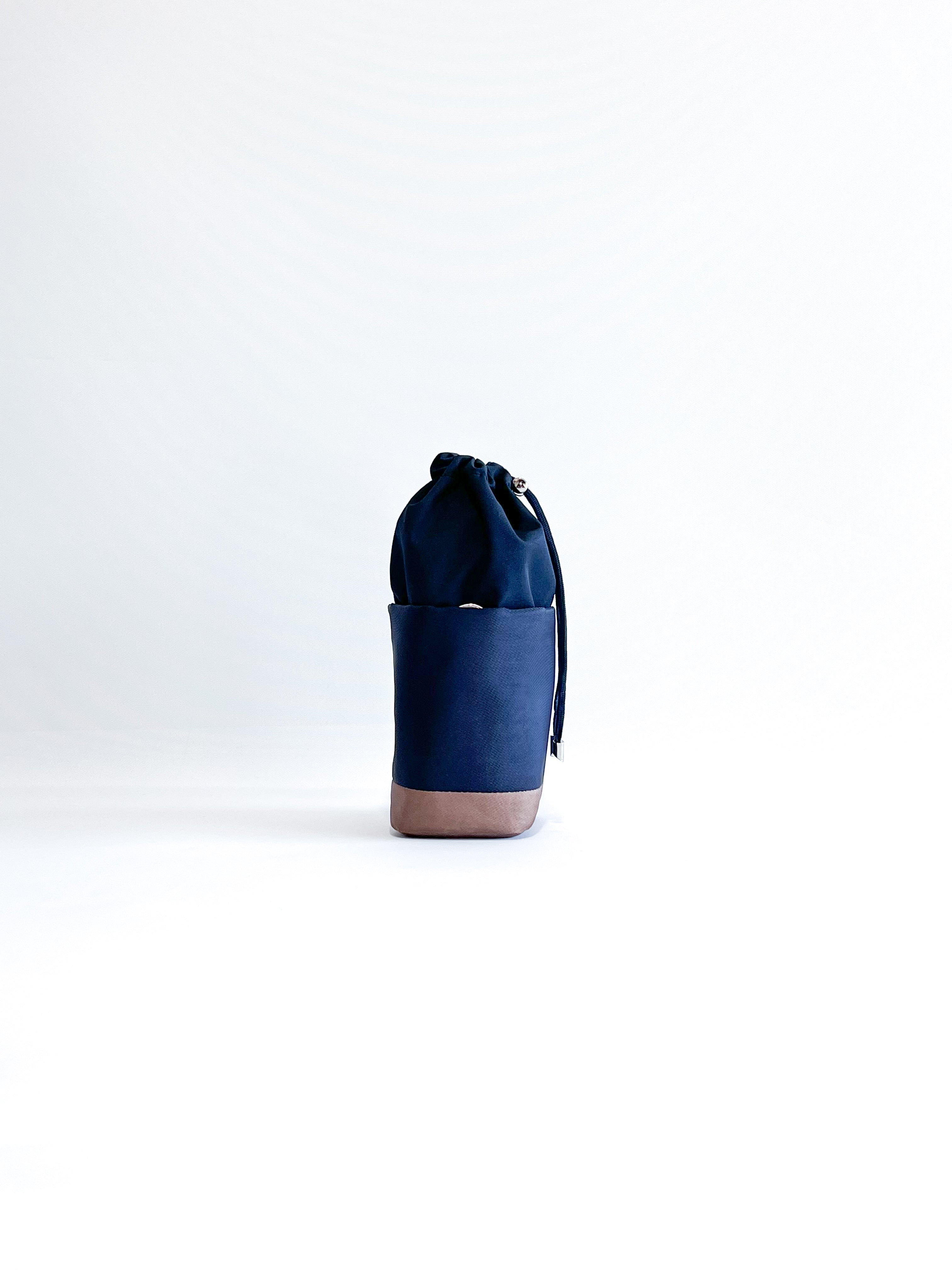 Crossbody 'Philippe' Azul Marino/Camel