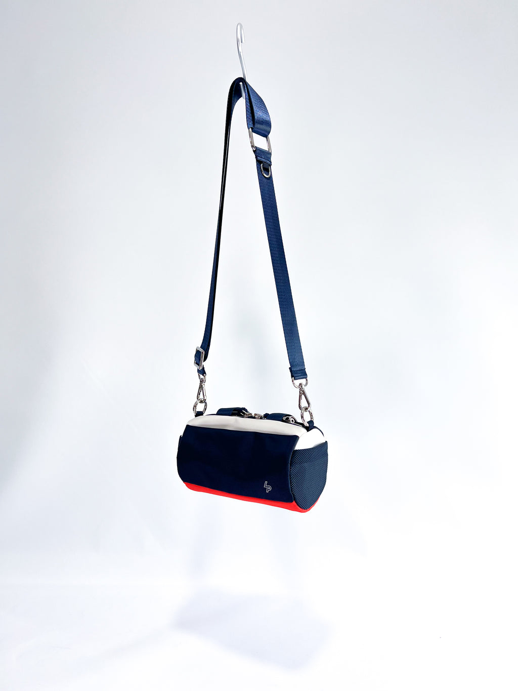 Crossbody 'Claude' | Marino/Beige/Naranja
