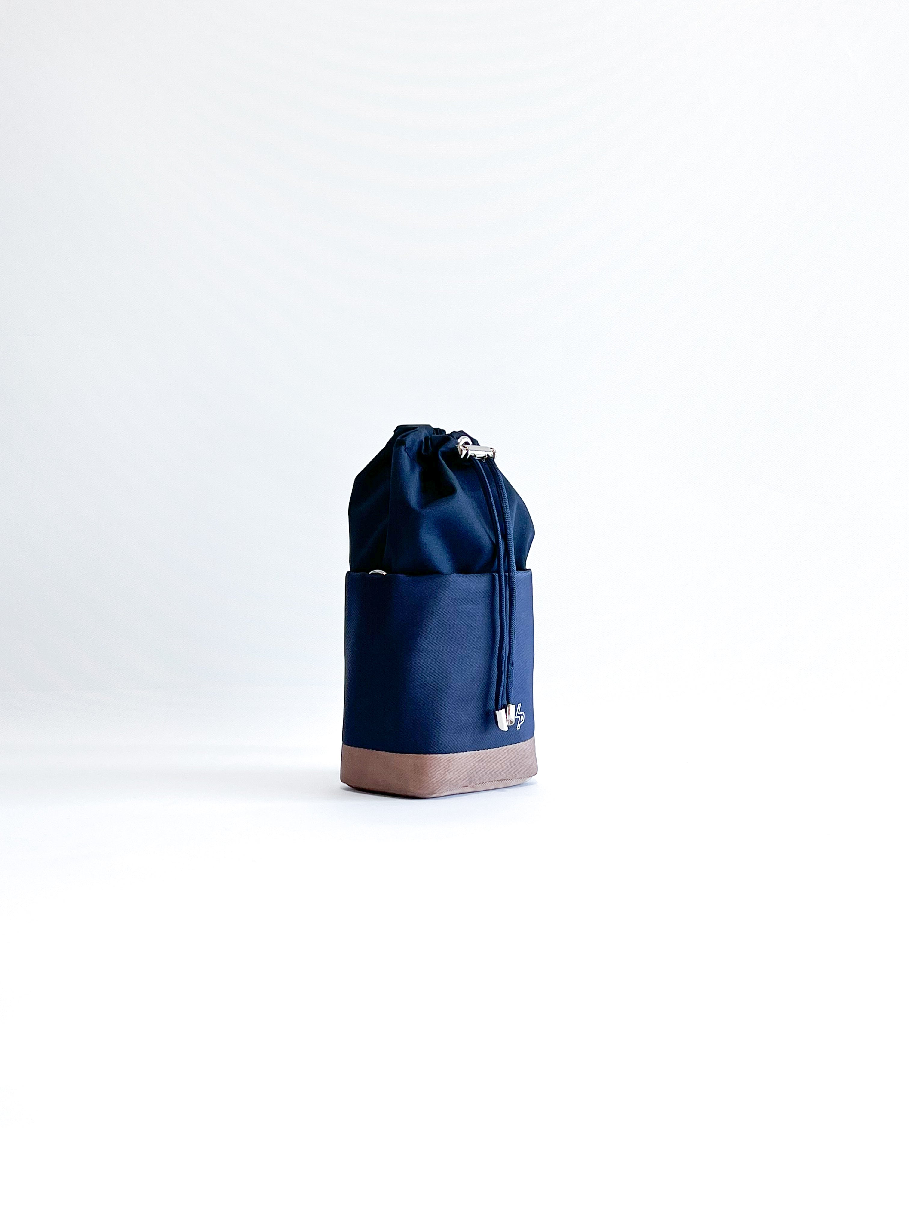 Crossbody 'Philippe' Azul Marino/Camel
