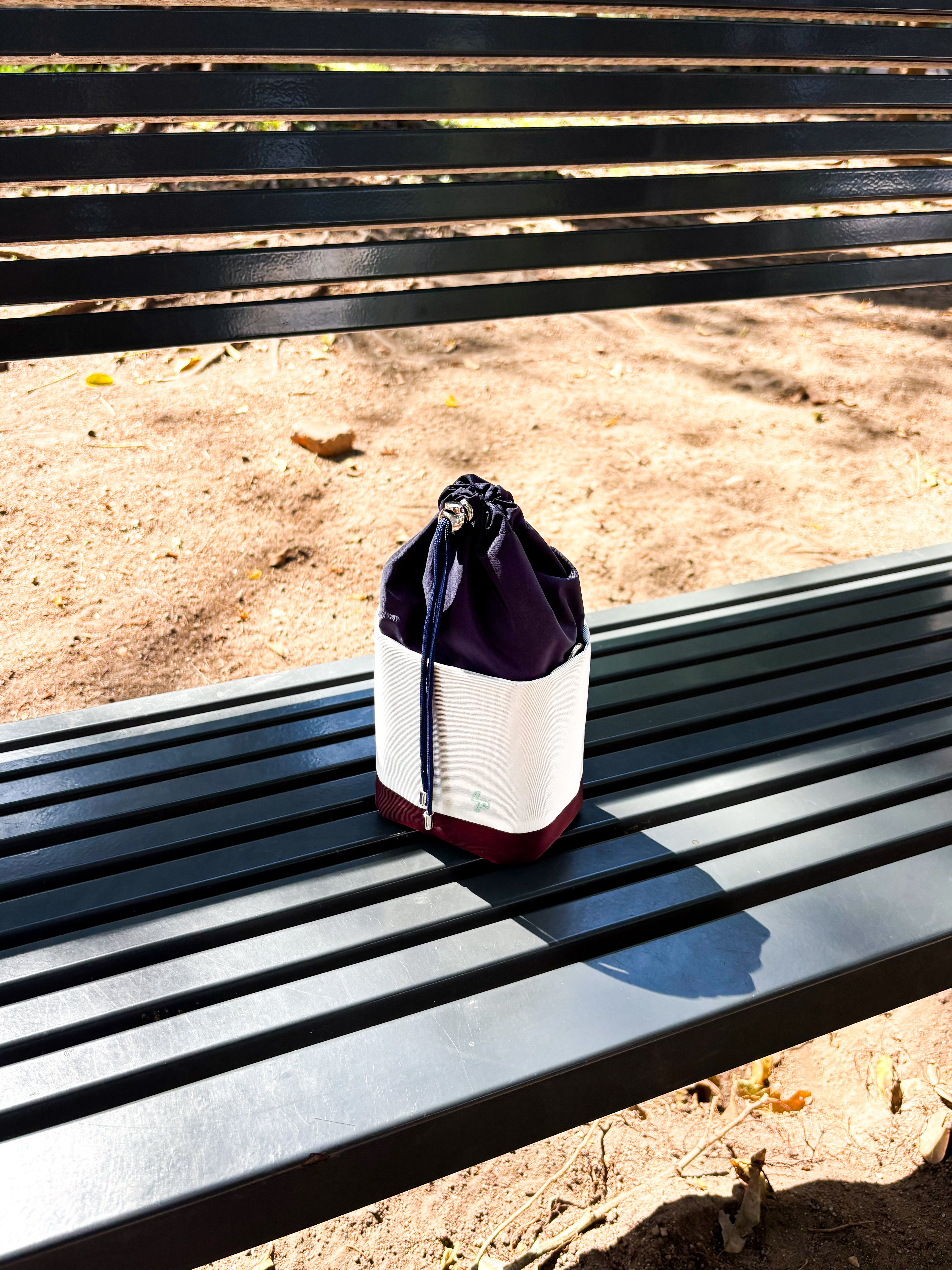 Crossbody 'Philippe' | Blanco/Tinto