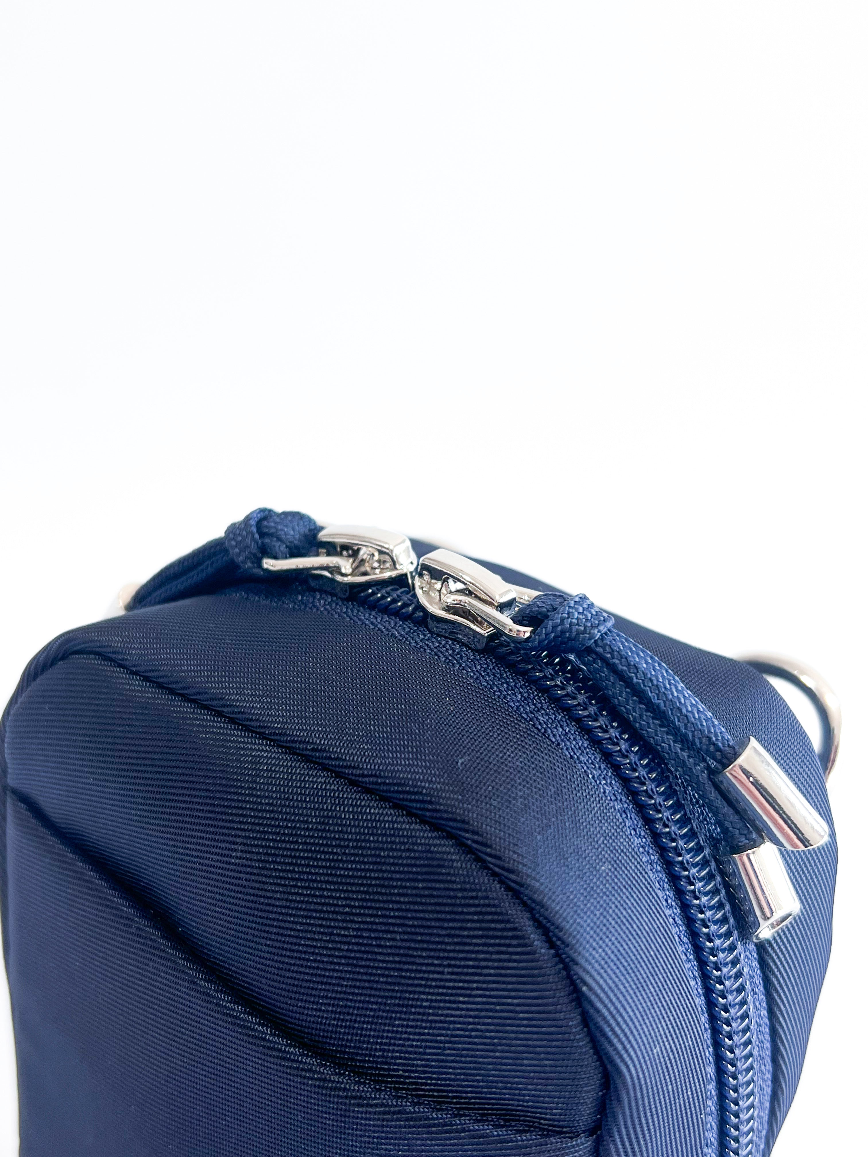 Crossbody 'Jacob' Azul Marino/Camel