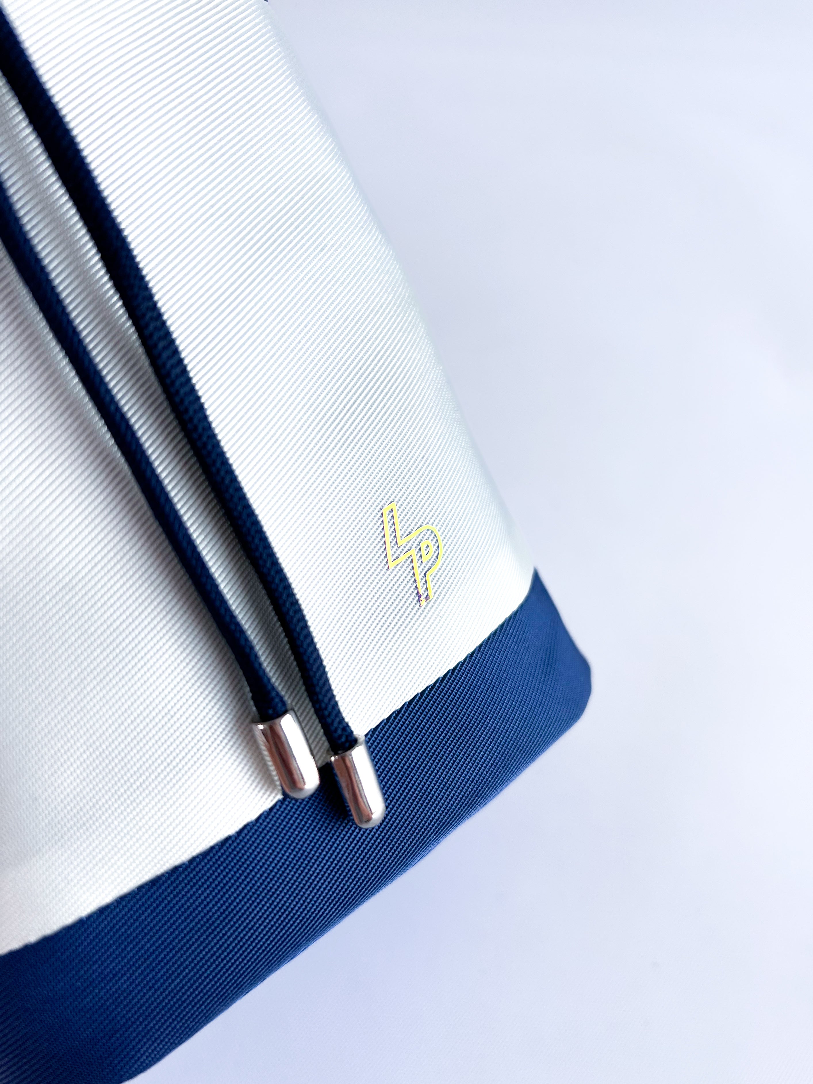 Crossbody 'Philippe' | Blanco/Azul Ultra