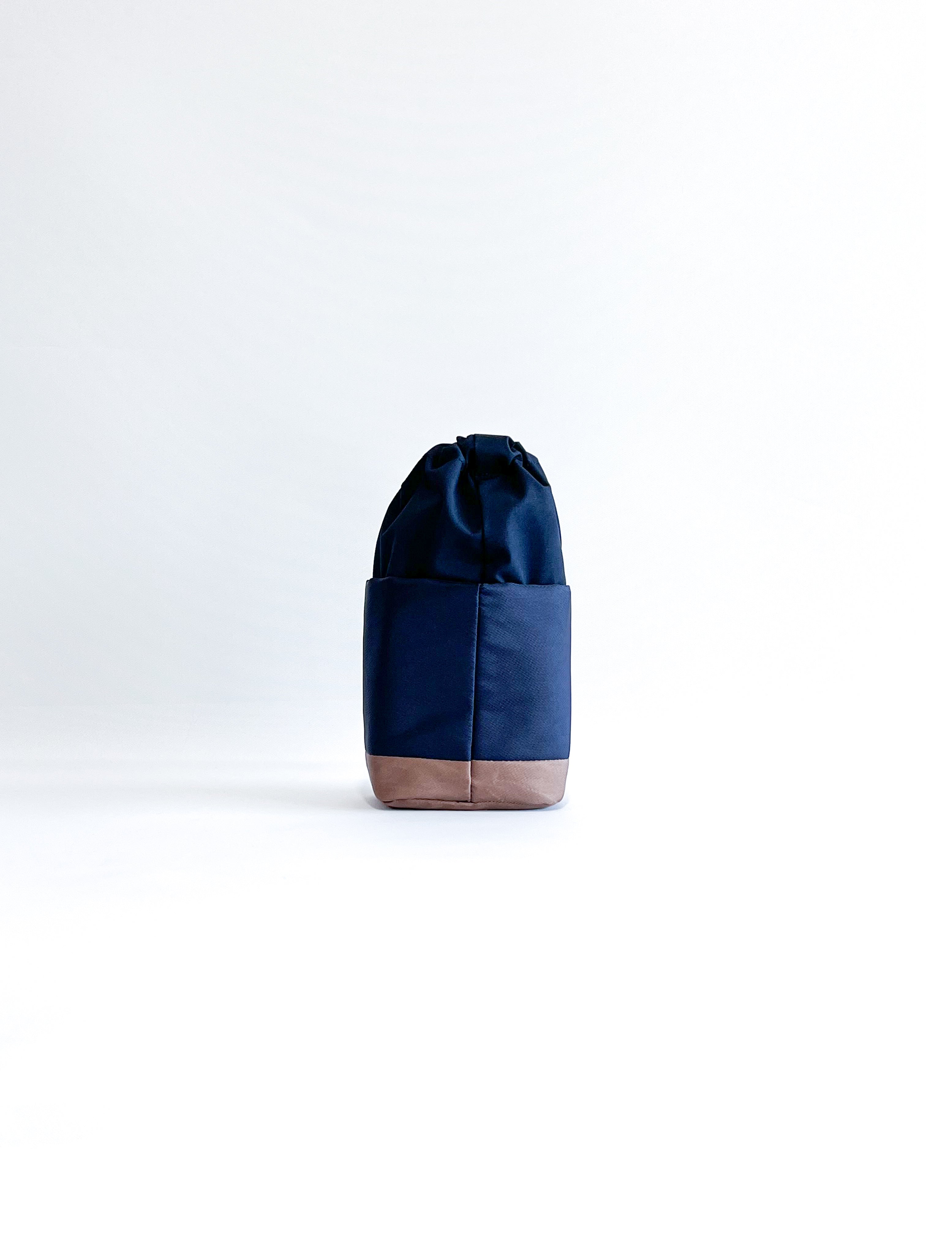 Crossbody 'Philippe' Azul Marino/Camel