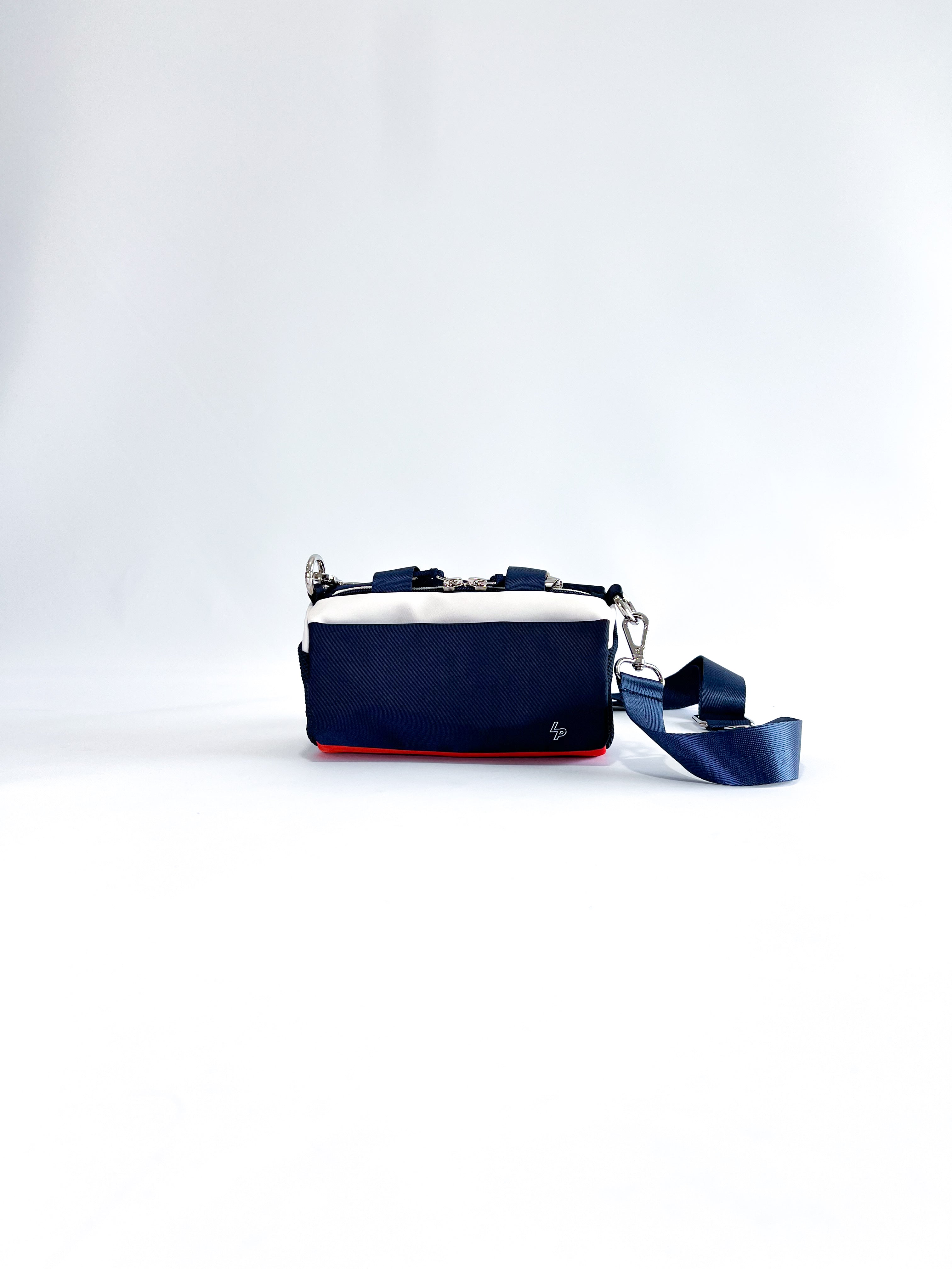 Crossbody 'Claude' | Marino/Beige/Naranja