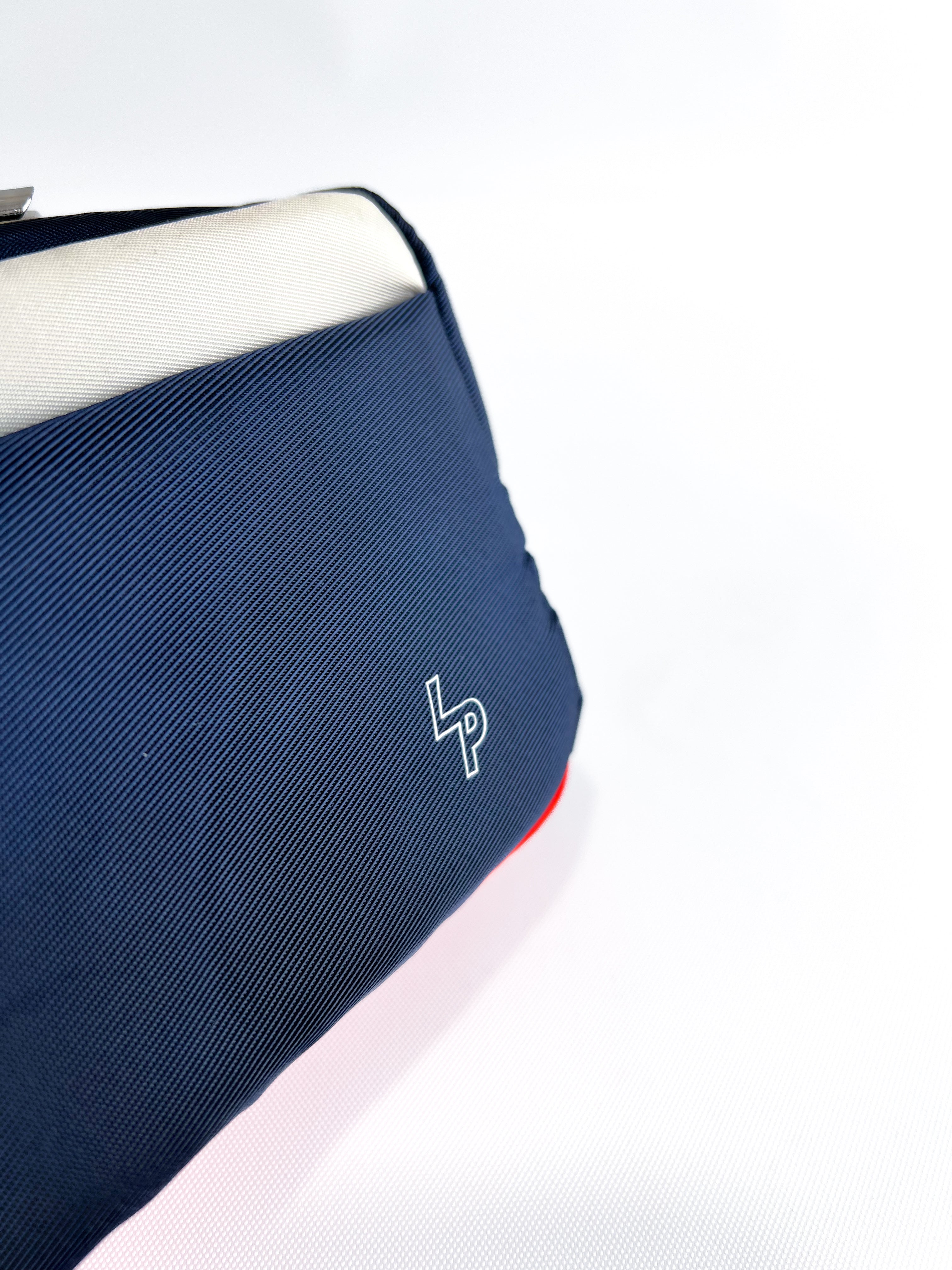 Crossbody 'Roland' | Azul Marino/Beige/Naranja