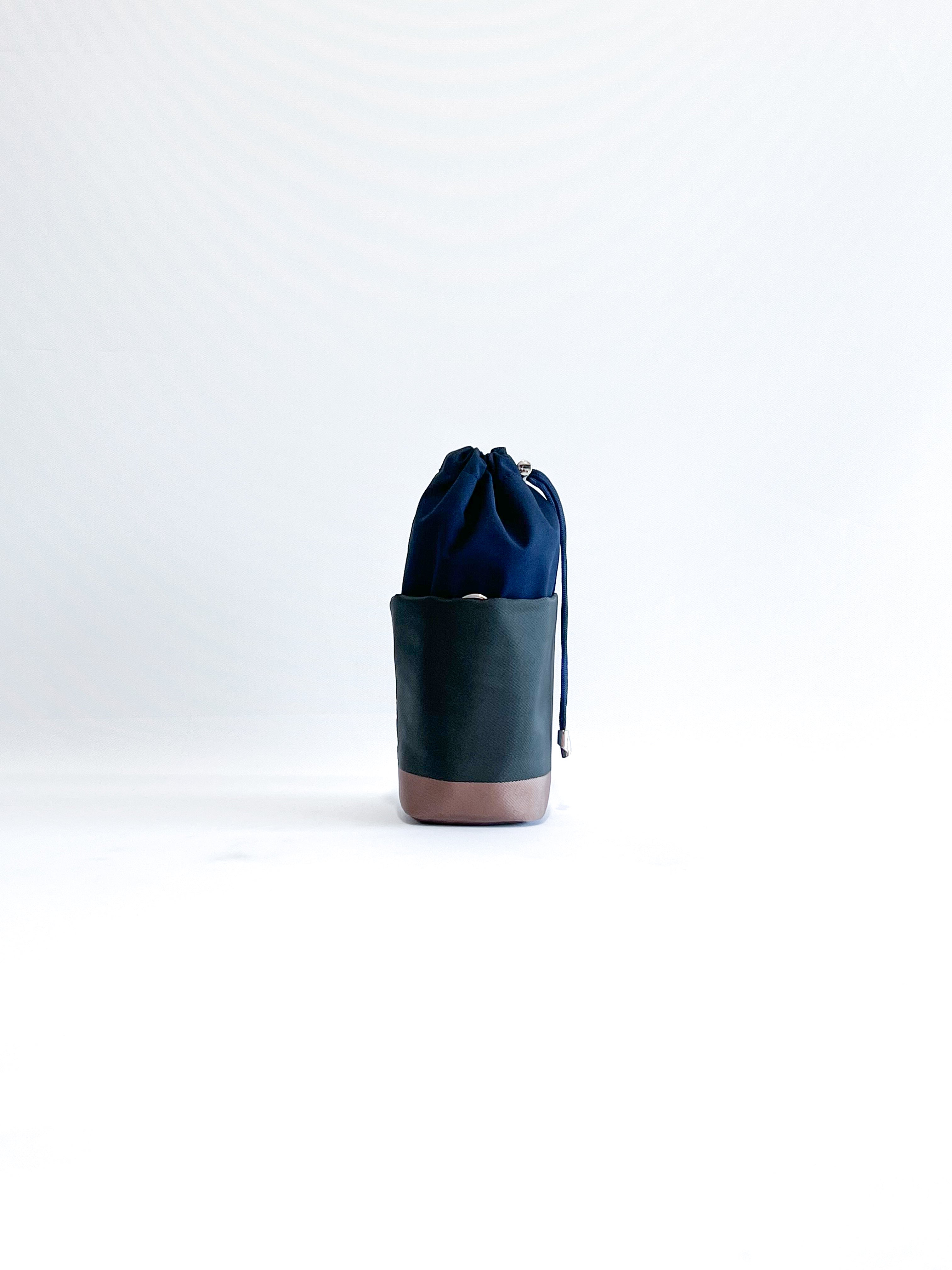 Crossbody 'Philippe' Verde Bosque/Camel