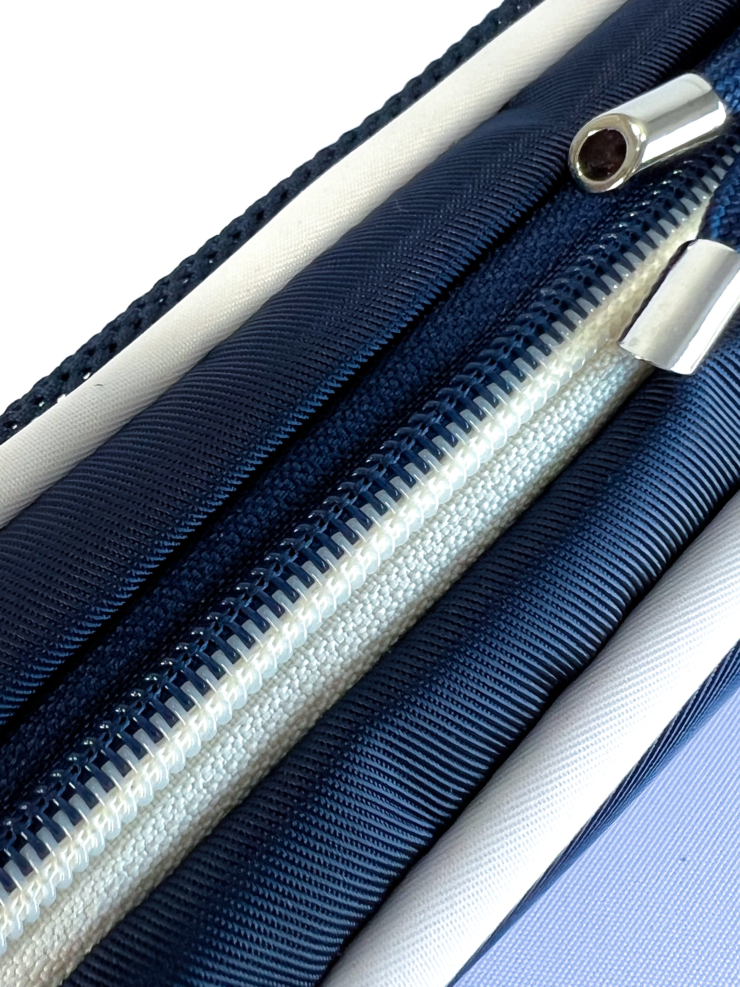 Crossbody 'Roland' | Azul Marino/Beige/Naranja