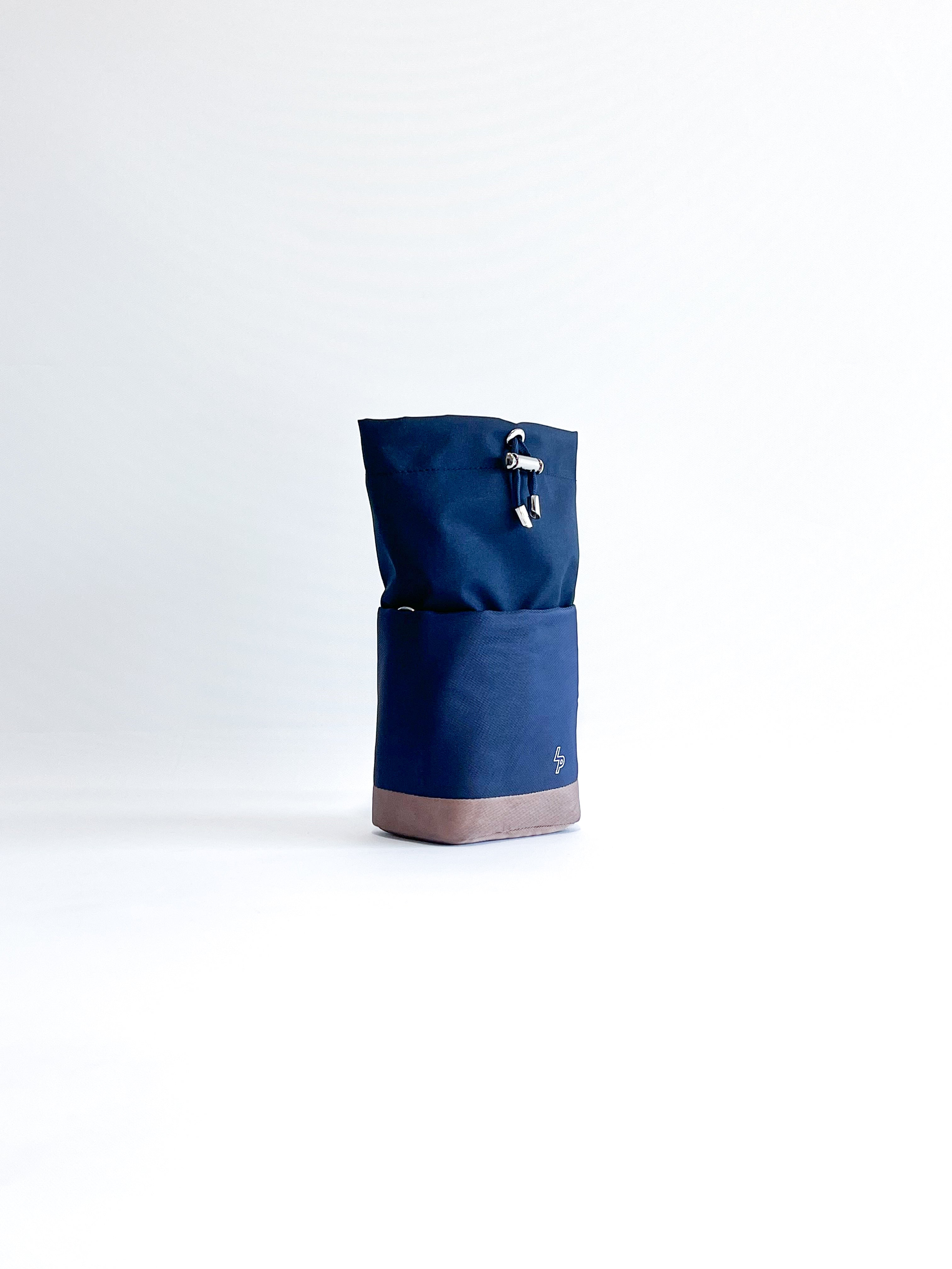 Crossbody 'Philippe' Azul Marino/Camel