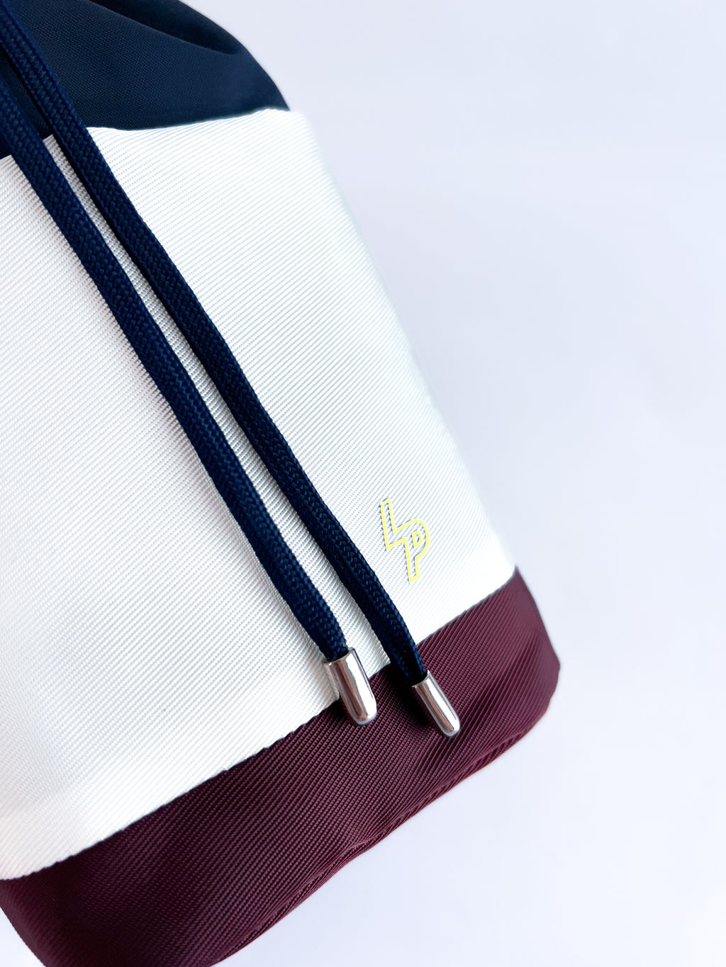 Crossbody 'Philippe' | Blanco/Tinto