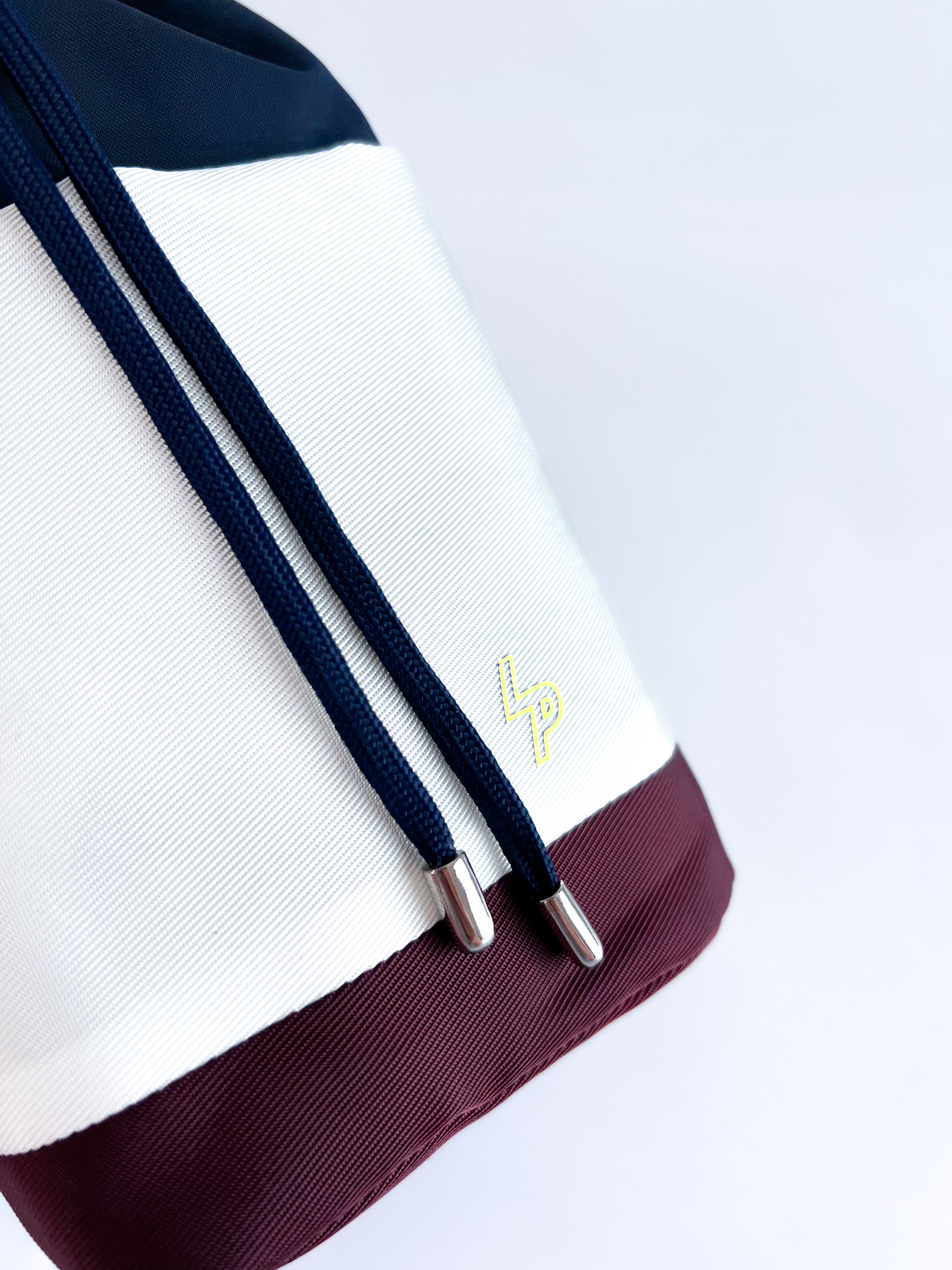 Crossbody 'Philippe' | Blanco/Tinto