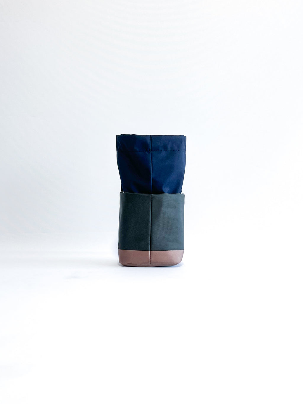 Crossbody 'Philippe' Verde Bosque/Camel
