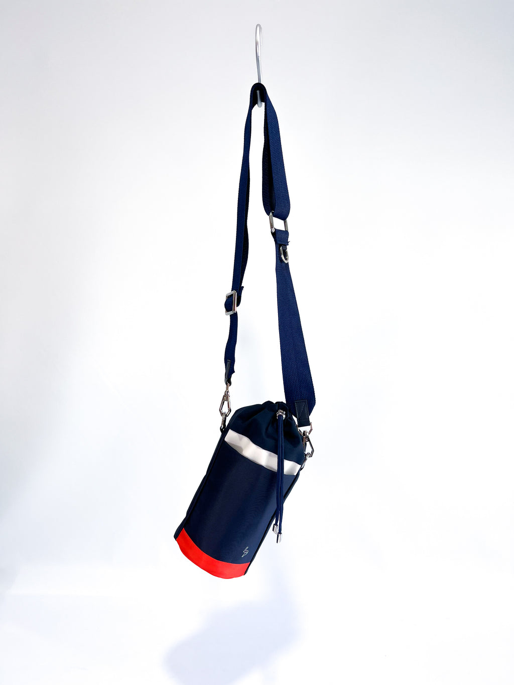 Crossbody 'Louis' | Azul Marino/Beige/Naranja