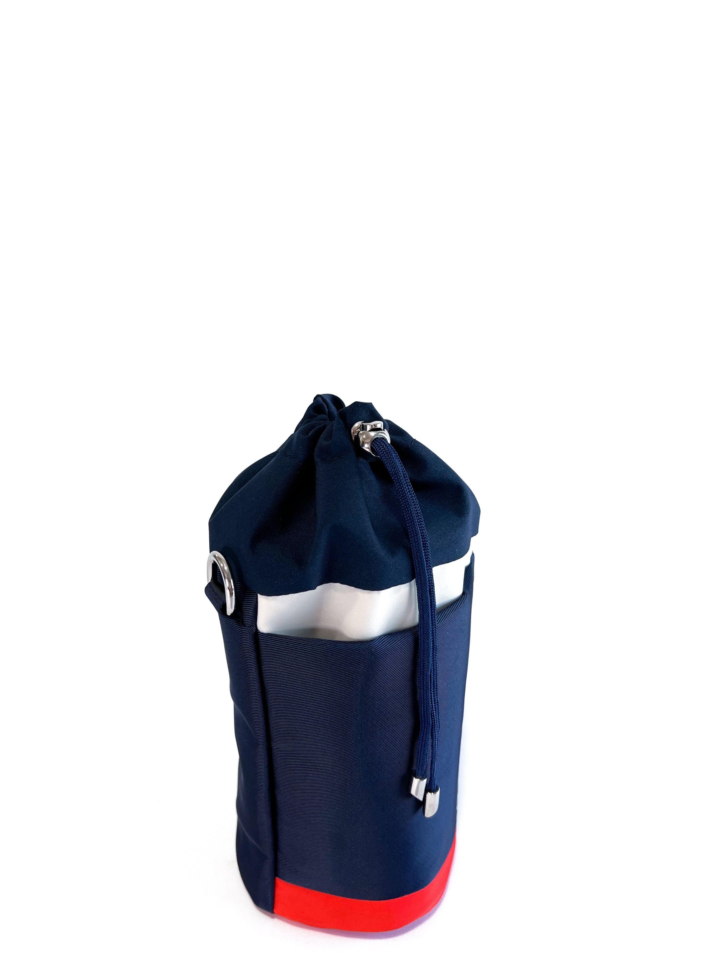 Crossbody 'Louis' | Azul Marino/Beige/Naranja