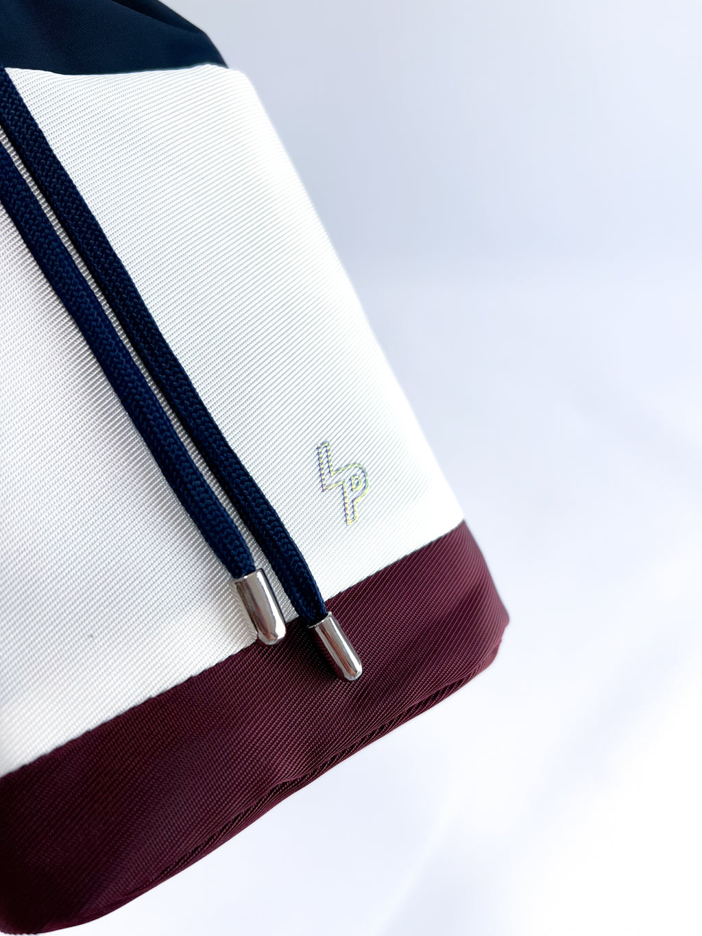 Crossbody 'Philippe' | Blanco/Tinto