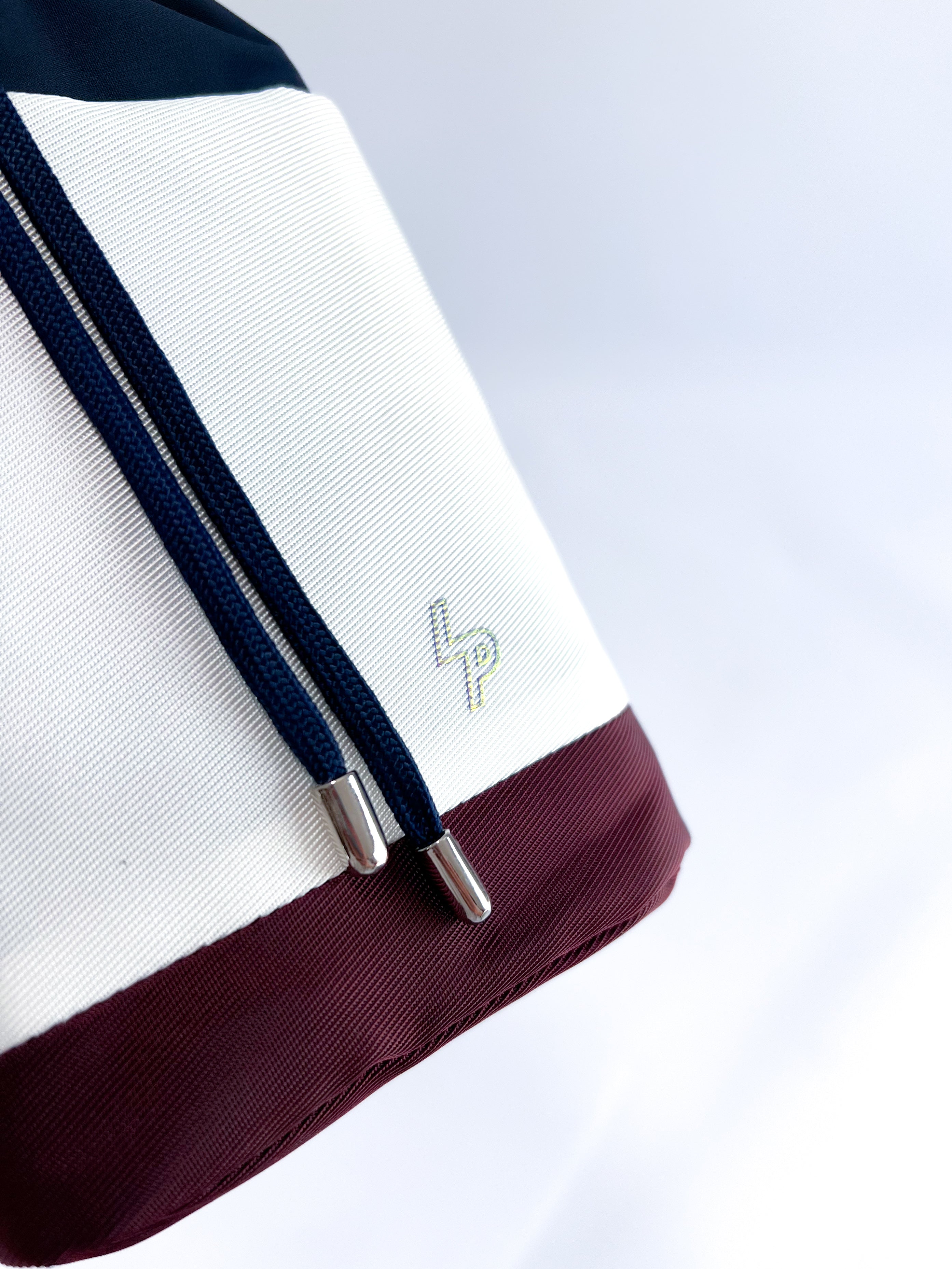 Crossbody 'Philippe' | Blanco/Tinto