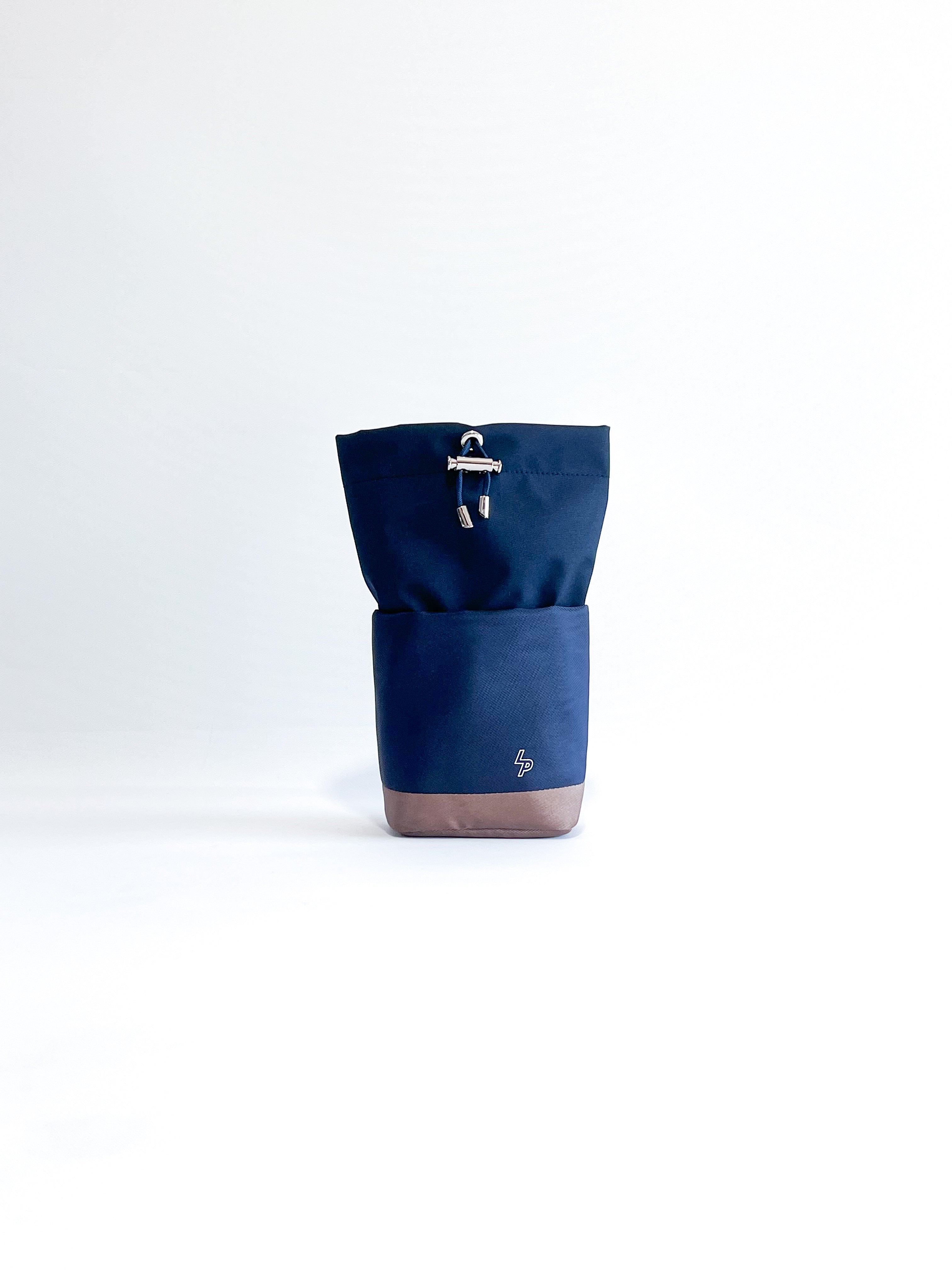 Crossbody 'Philippe' Azul Marino/Camel