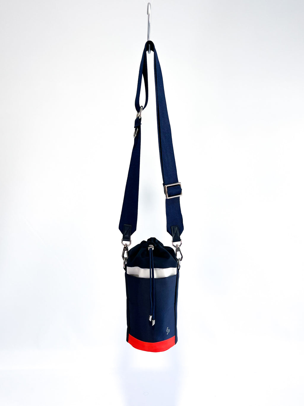 Crossbody 'Louis' | Azul Marino/Beige/Naranja