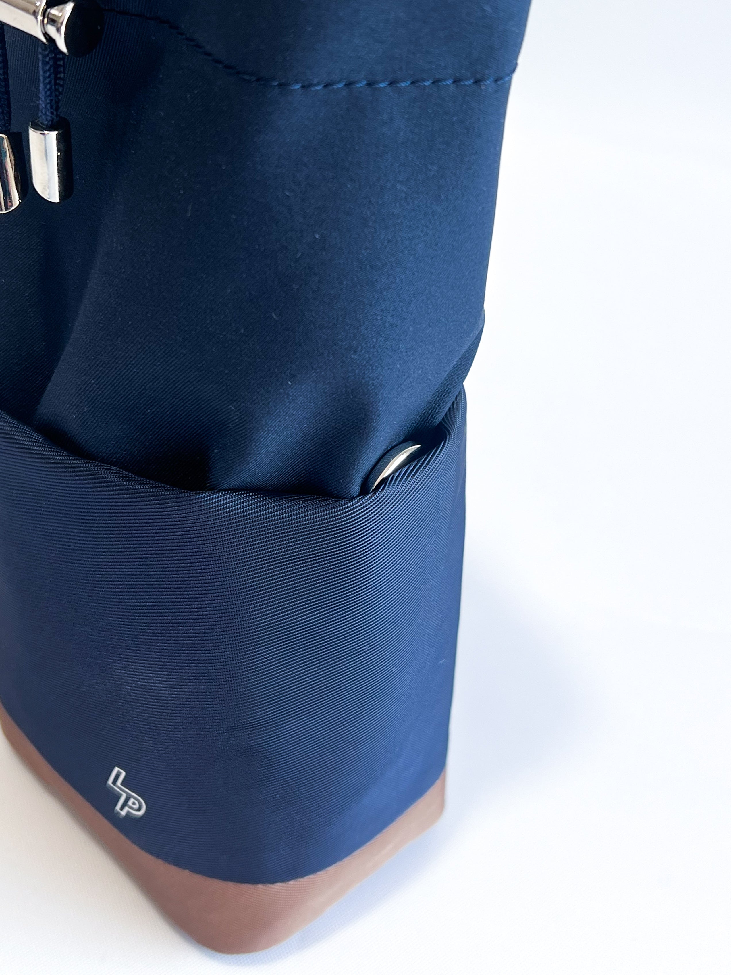 Crossbody 'Philippe' Azul Marino/Camel