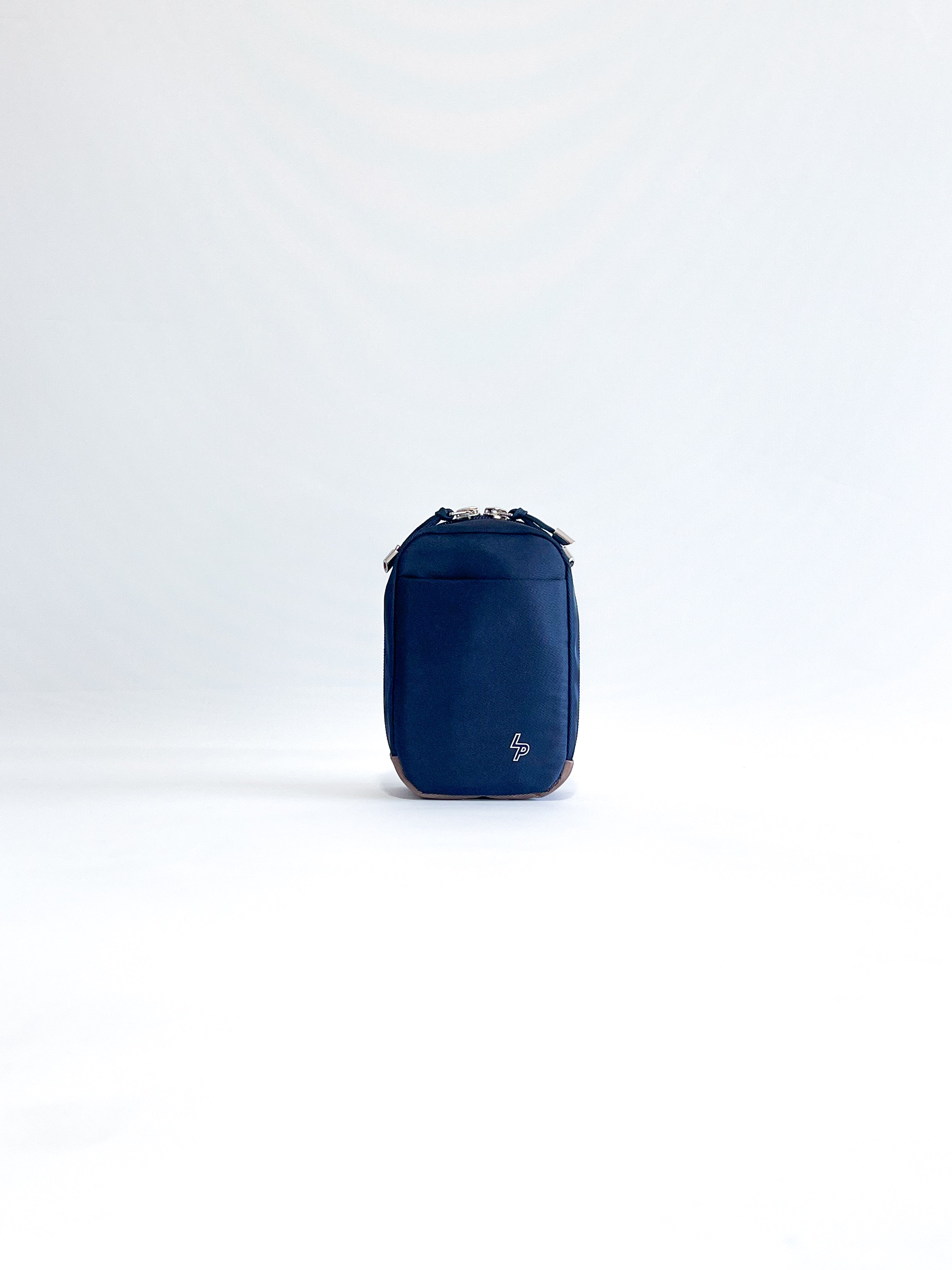 Crossbody 'Jacob' Azul Marino/Camel