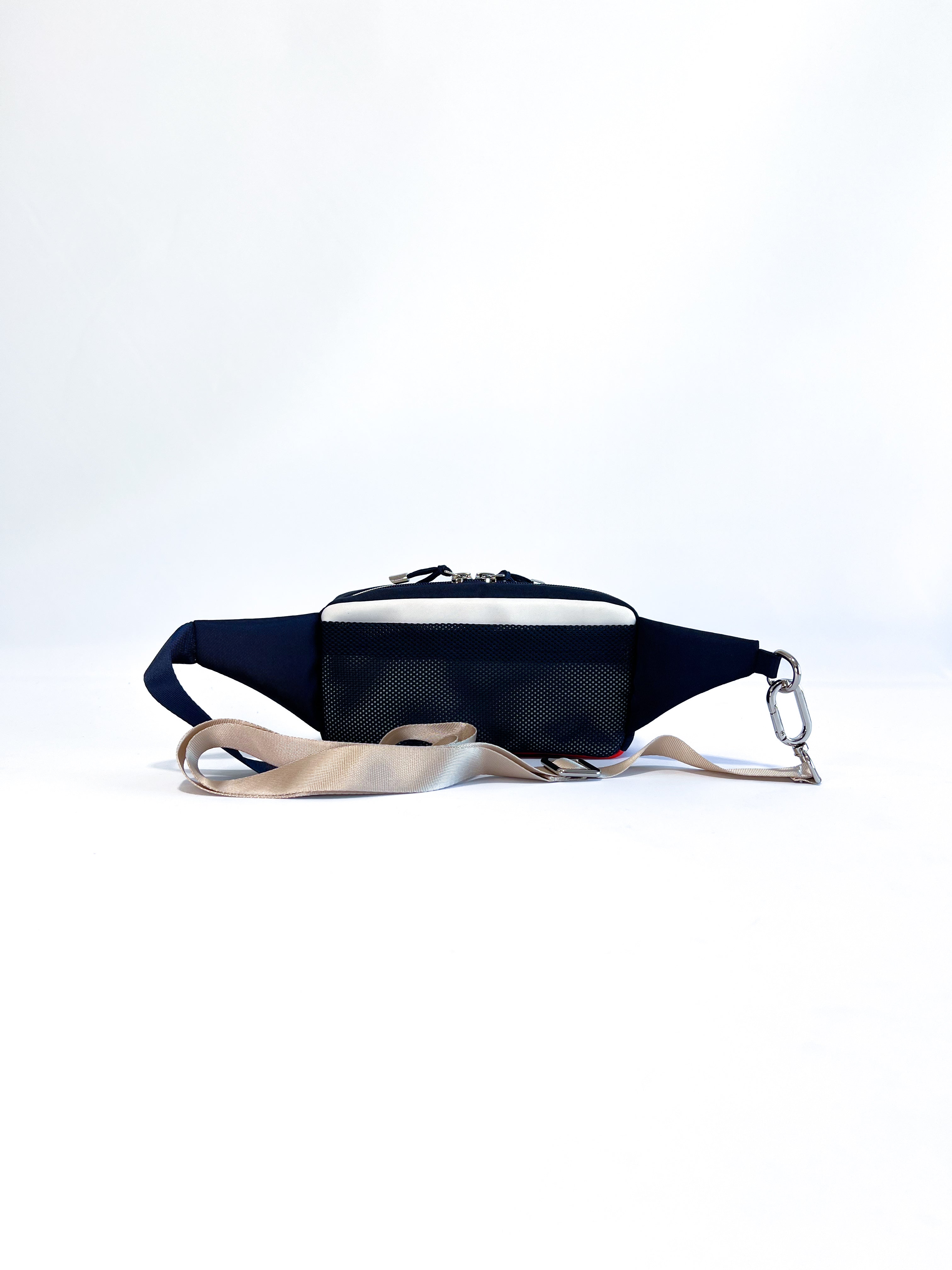 Crossbody 'Roland' | Azul Marino/Beige/Naranja