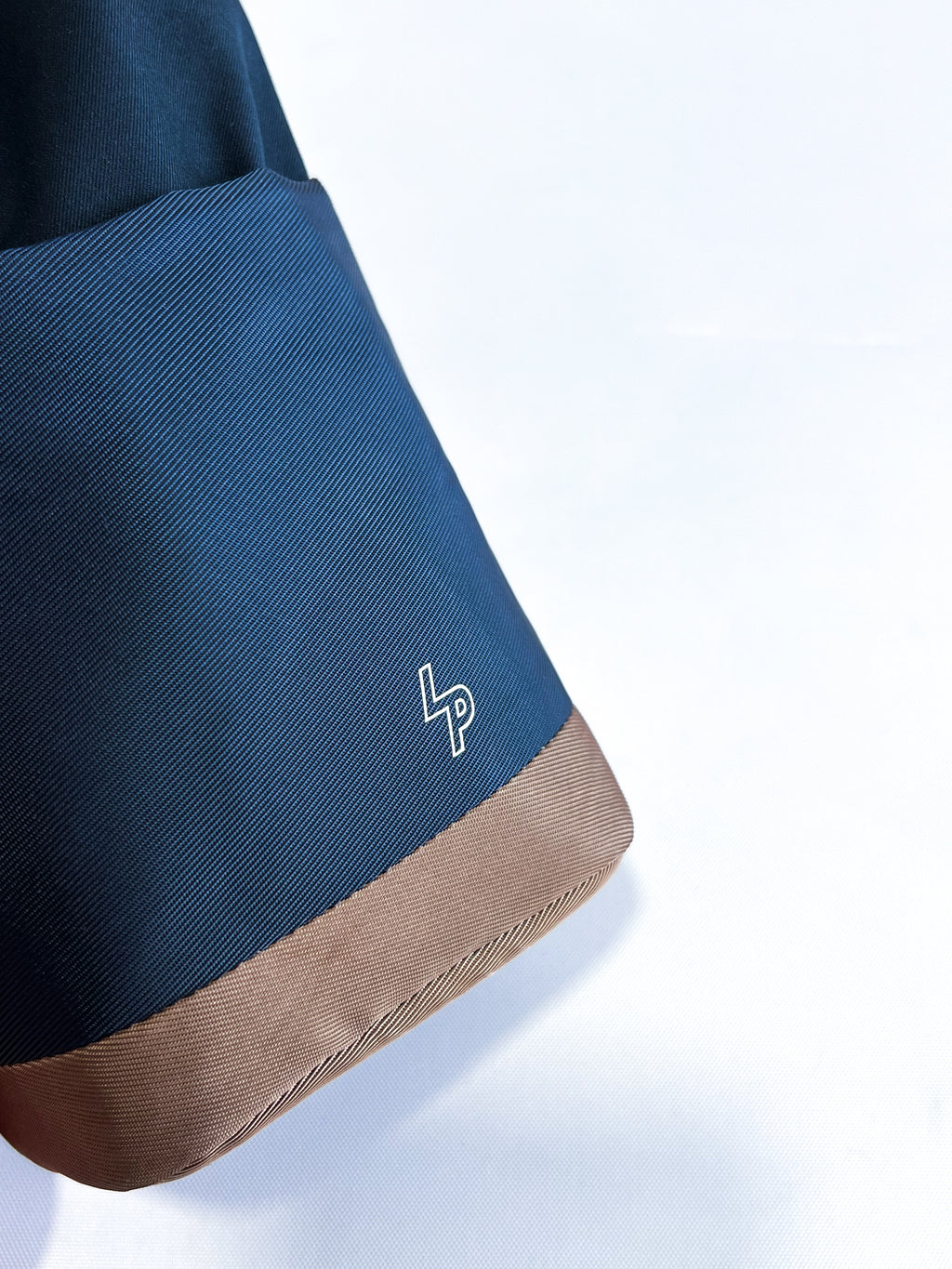 Crossbody 'Philippe' Azul Marino/Camel