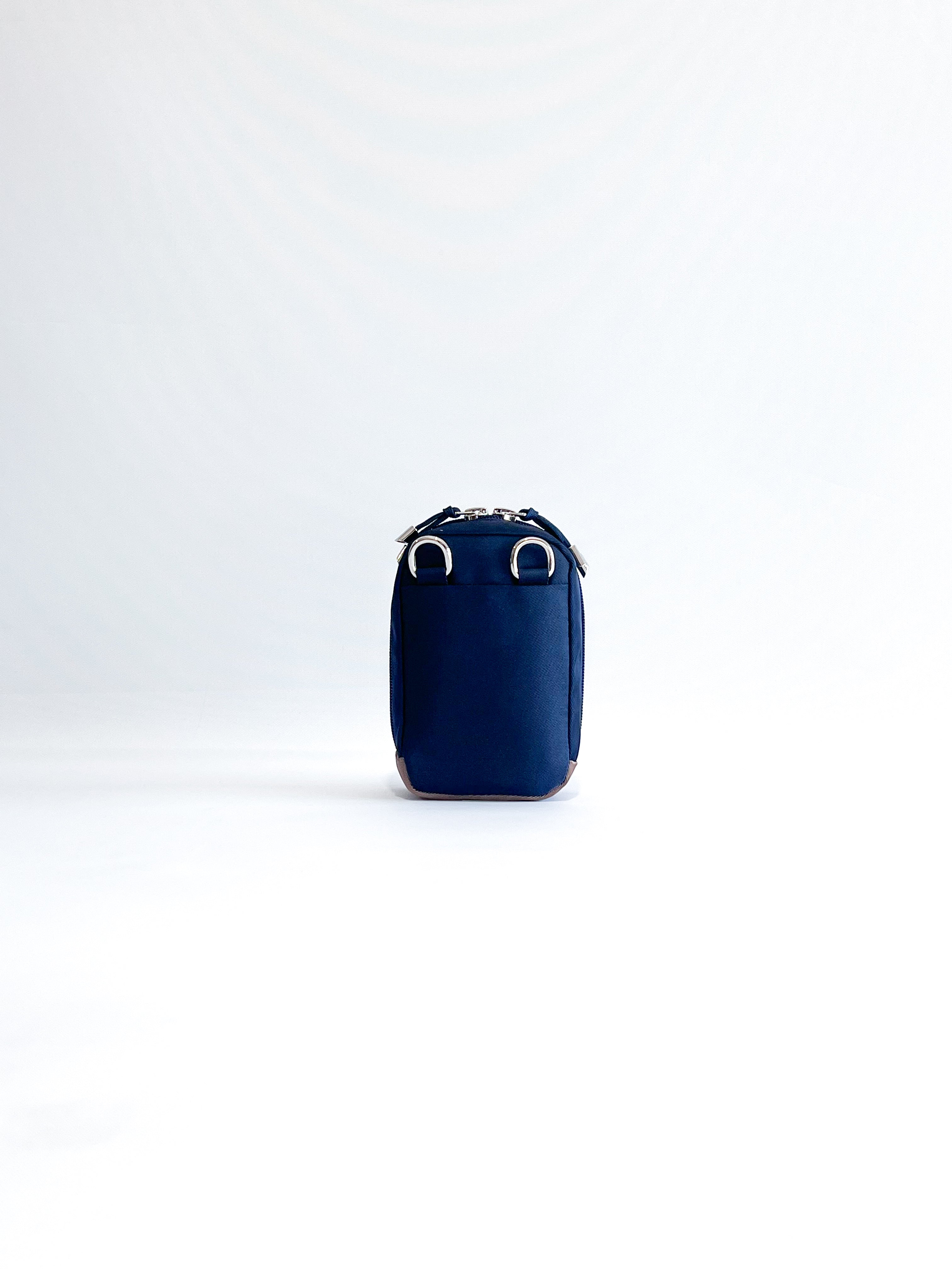 Crossbody 'Jacob' Azul Marino/Camel