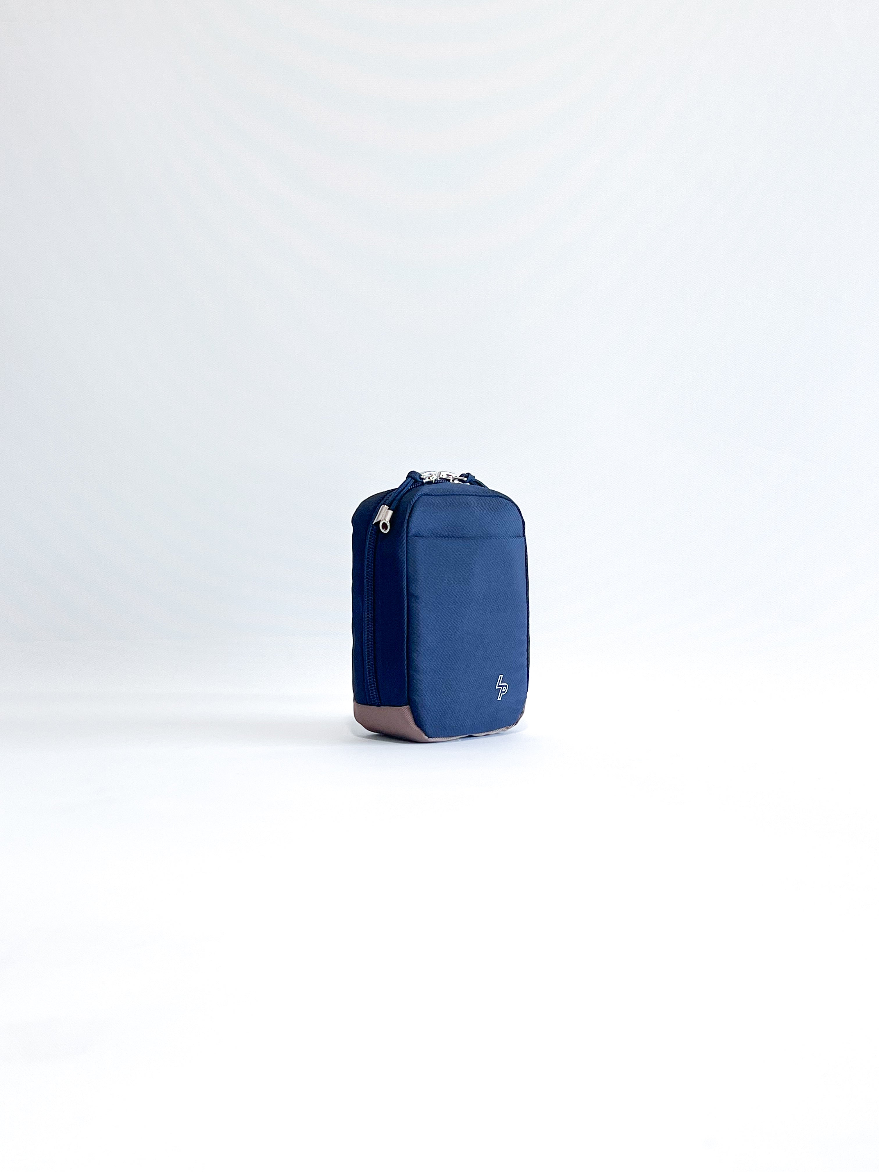 Crossbody 'Jacob' Azul Marino/Camel