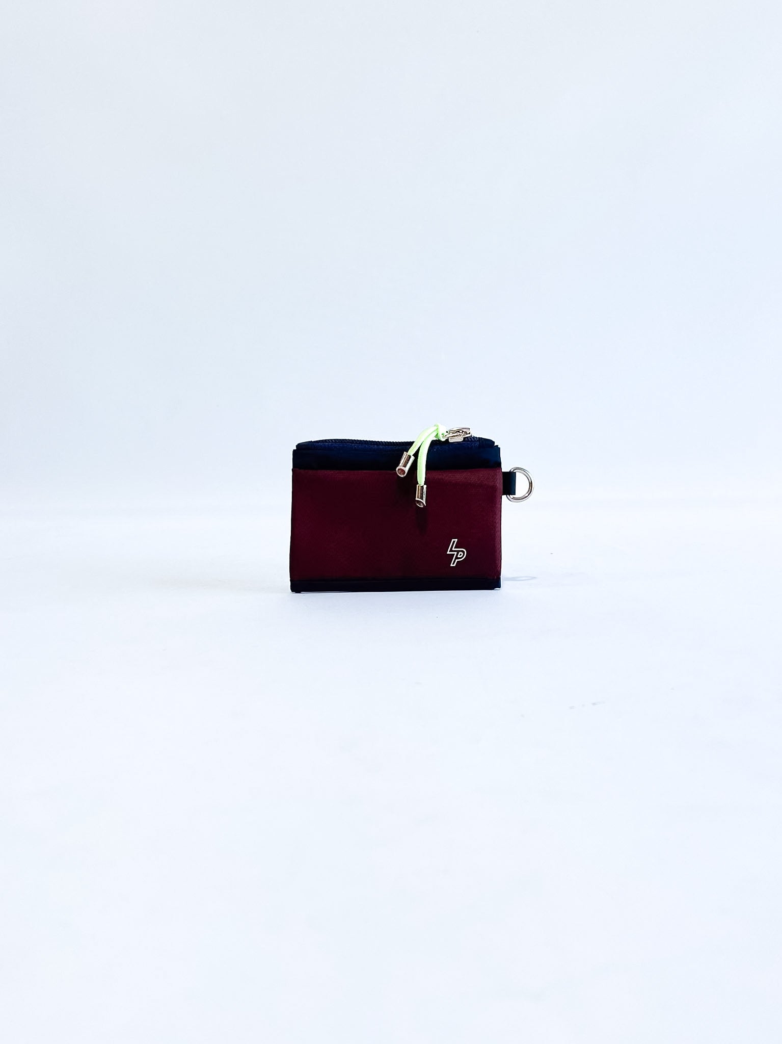 Tarjetero/Monedero 'Patrice' Azul Marino/Tinto