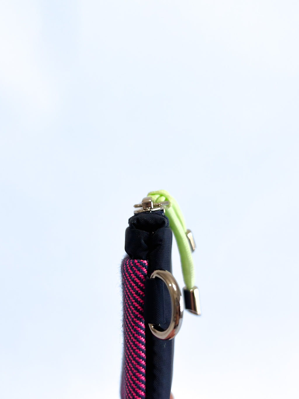 Tarjetero/Monedero 'Patrice' Azul Marino/Fucsia