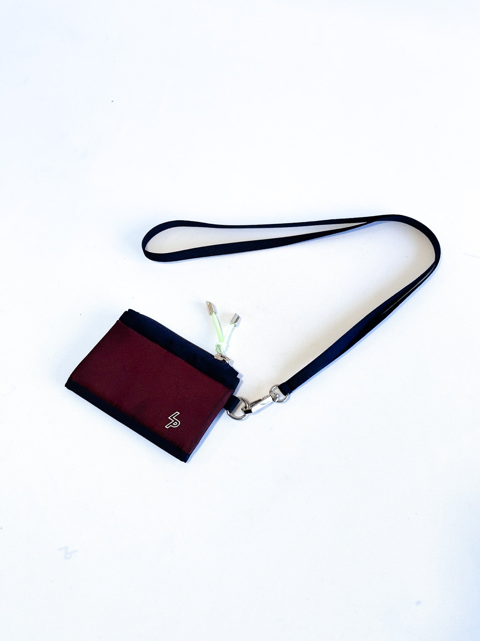 Tarjetero/Monedero 'Patrice' Azul Marino/Tinto