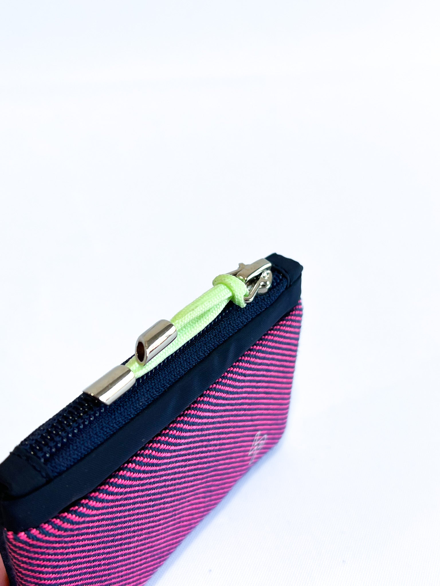 Tarjetero/Monedero 'Patrice' Azul Marino/Fucsia