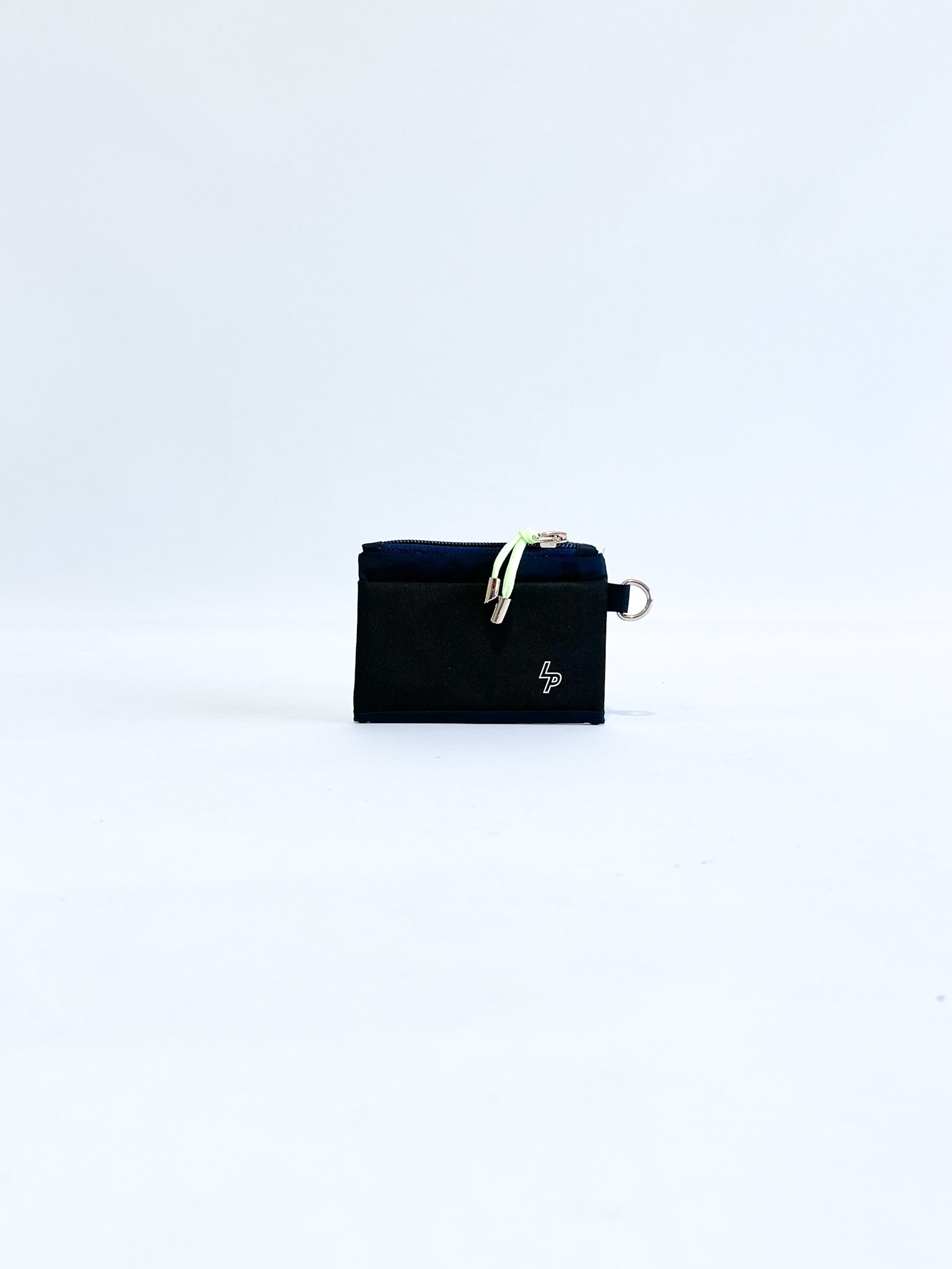 Tarjetero/Monedero 'Patrice' Azul Marino/Negro