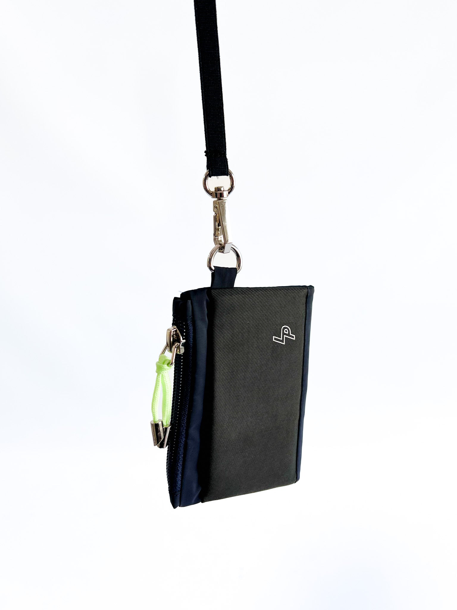 Tarjetero/Monedero 'Patrice' Azul Marino/Negro