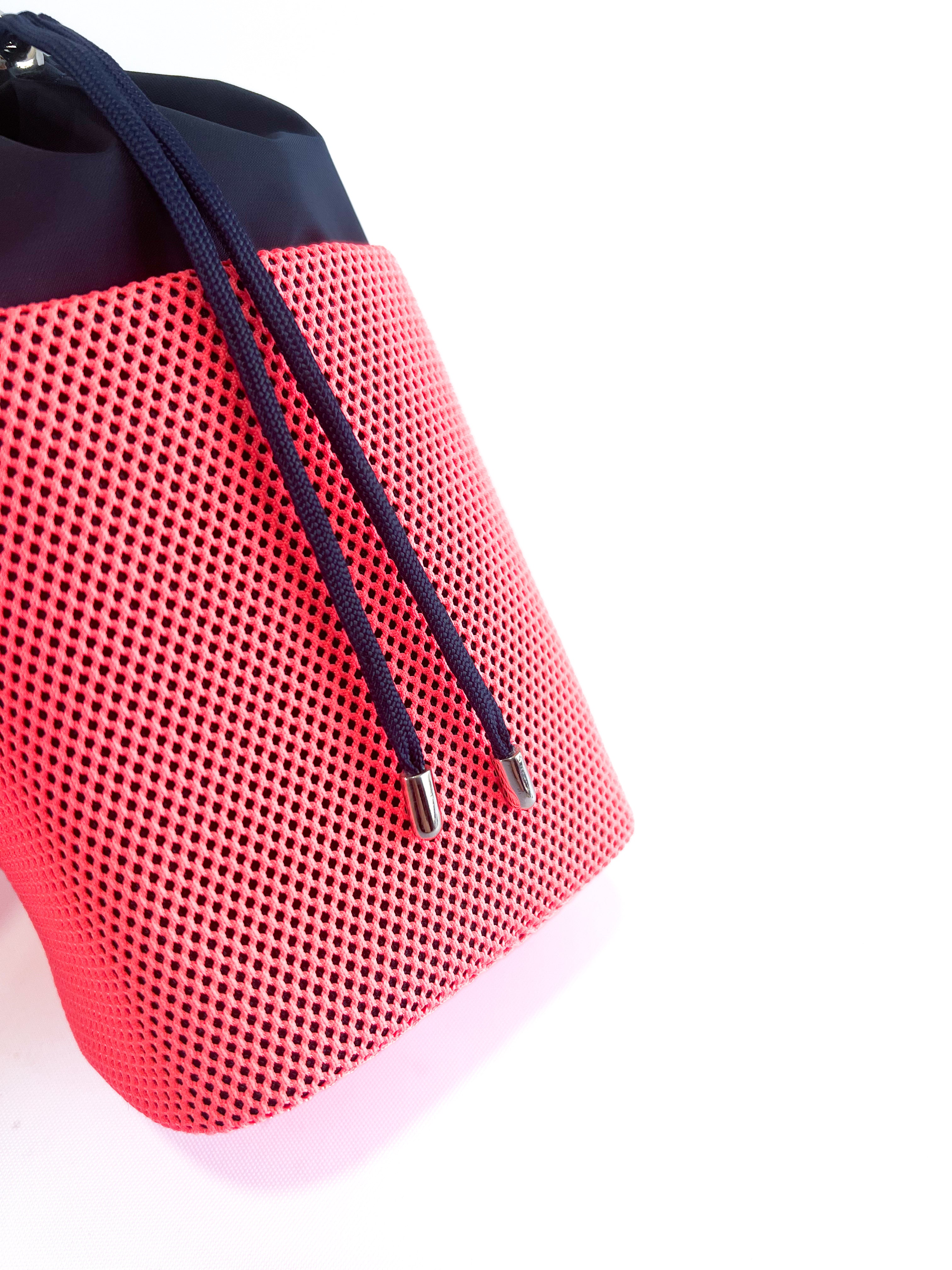Crossbody 'Philippe' Mesh Coral