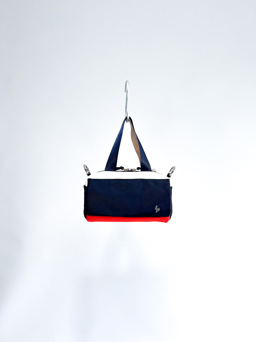 Crossbody 'Claude' | Azul Marino/Naranja/Beige
