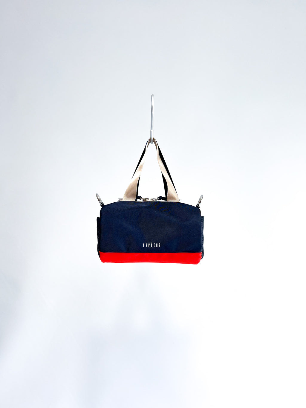 Crossbody 'Claude' | Azul Marino/Naranja/Beige