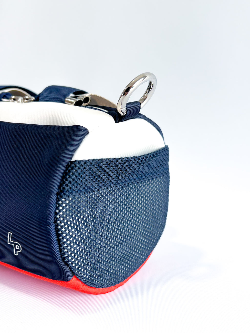 Crossbody 'Claude' | Azul Marino/Naranja/Beige