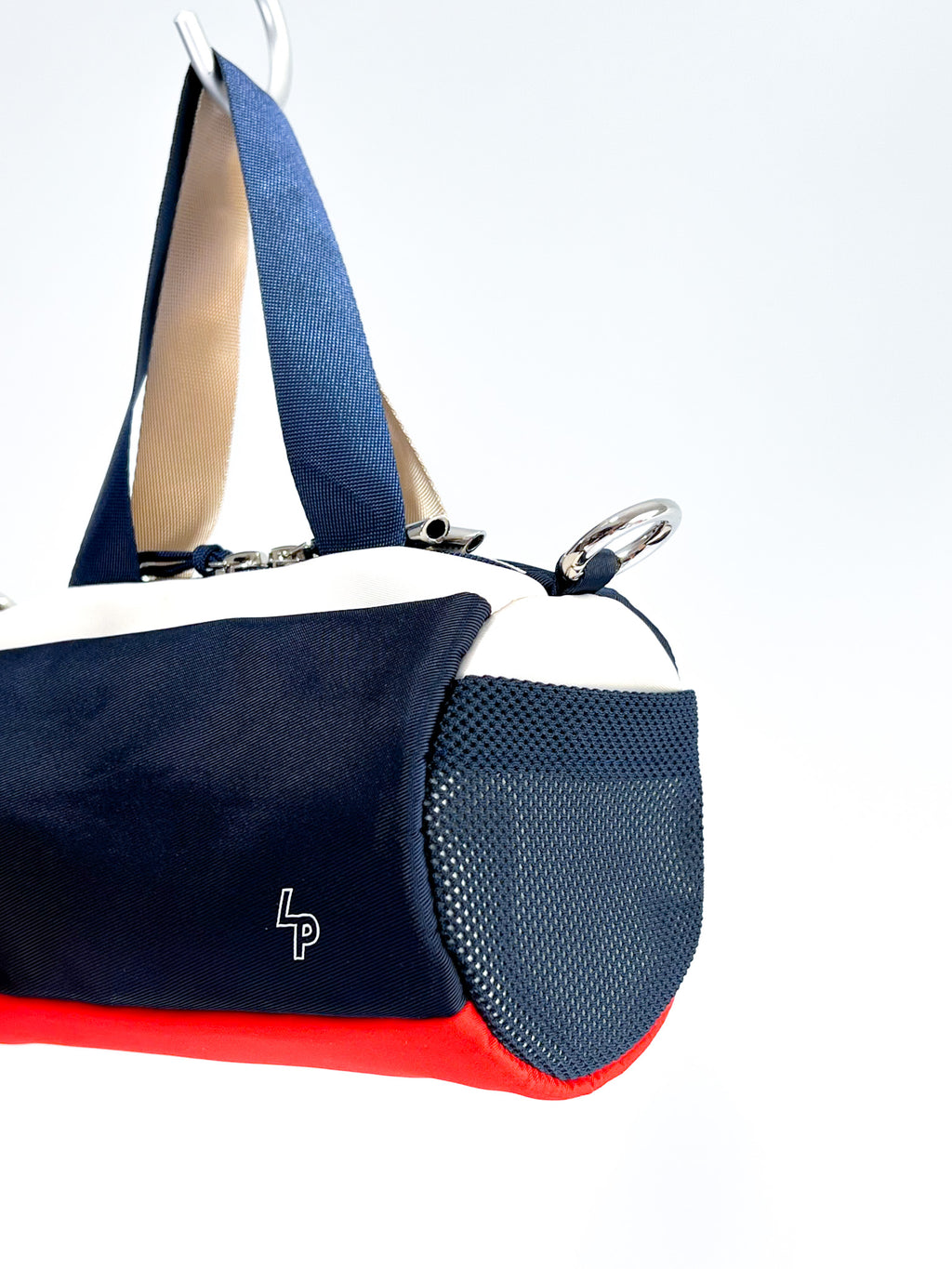 Crossbody 'Claude' | Azul Marino/Naranja/Beige