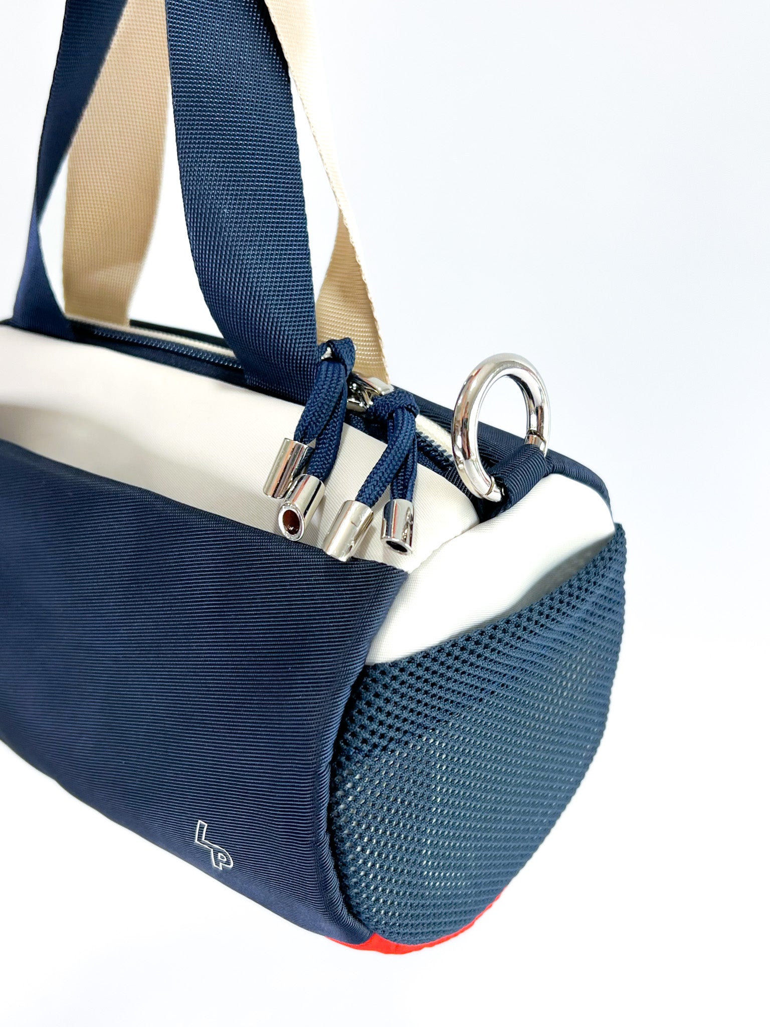 Crossbody 'Claude' | Azul Marino/Naranja/Beige