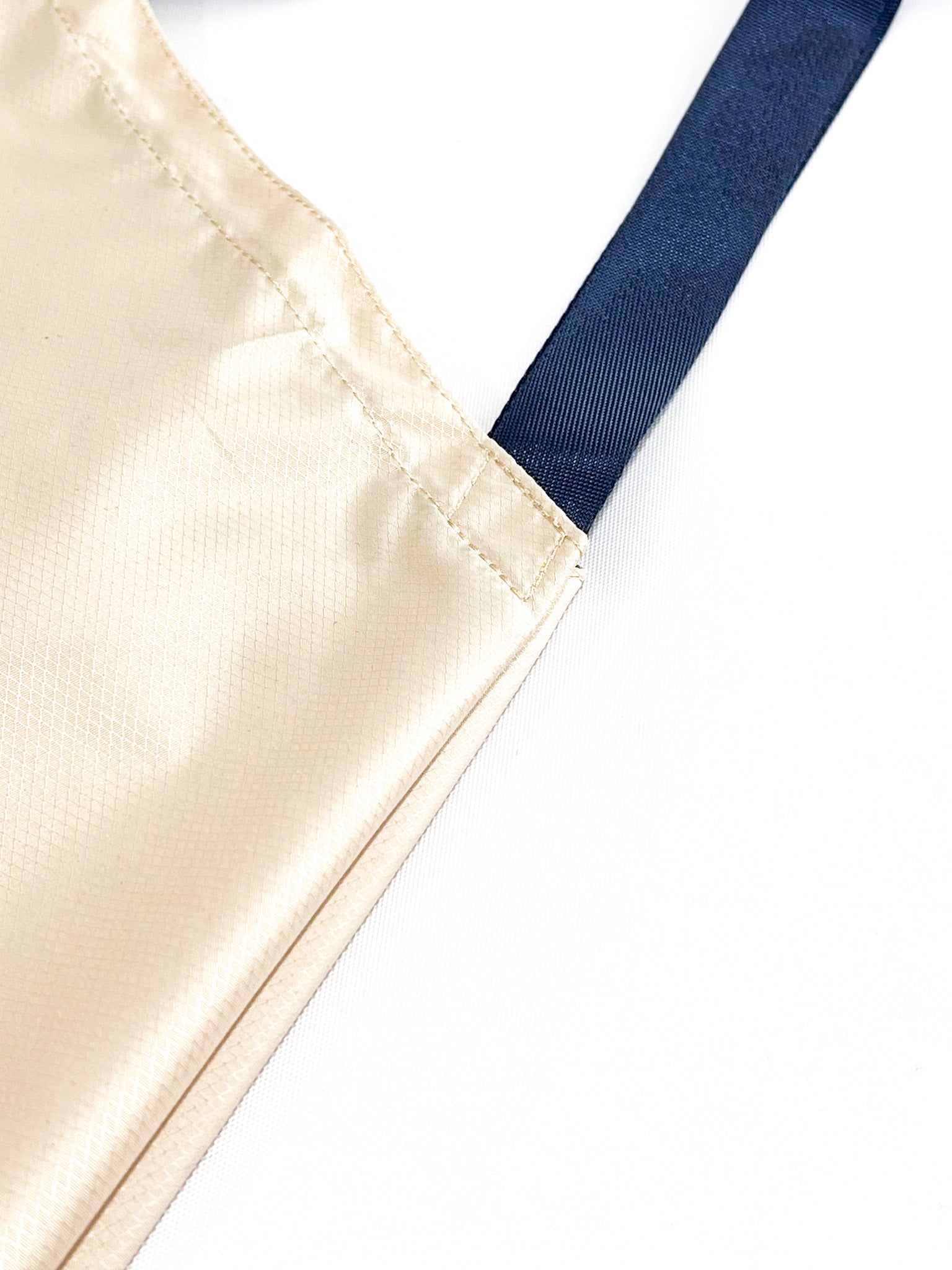 Tote Bag' Packable Beige/Azul Marino