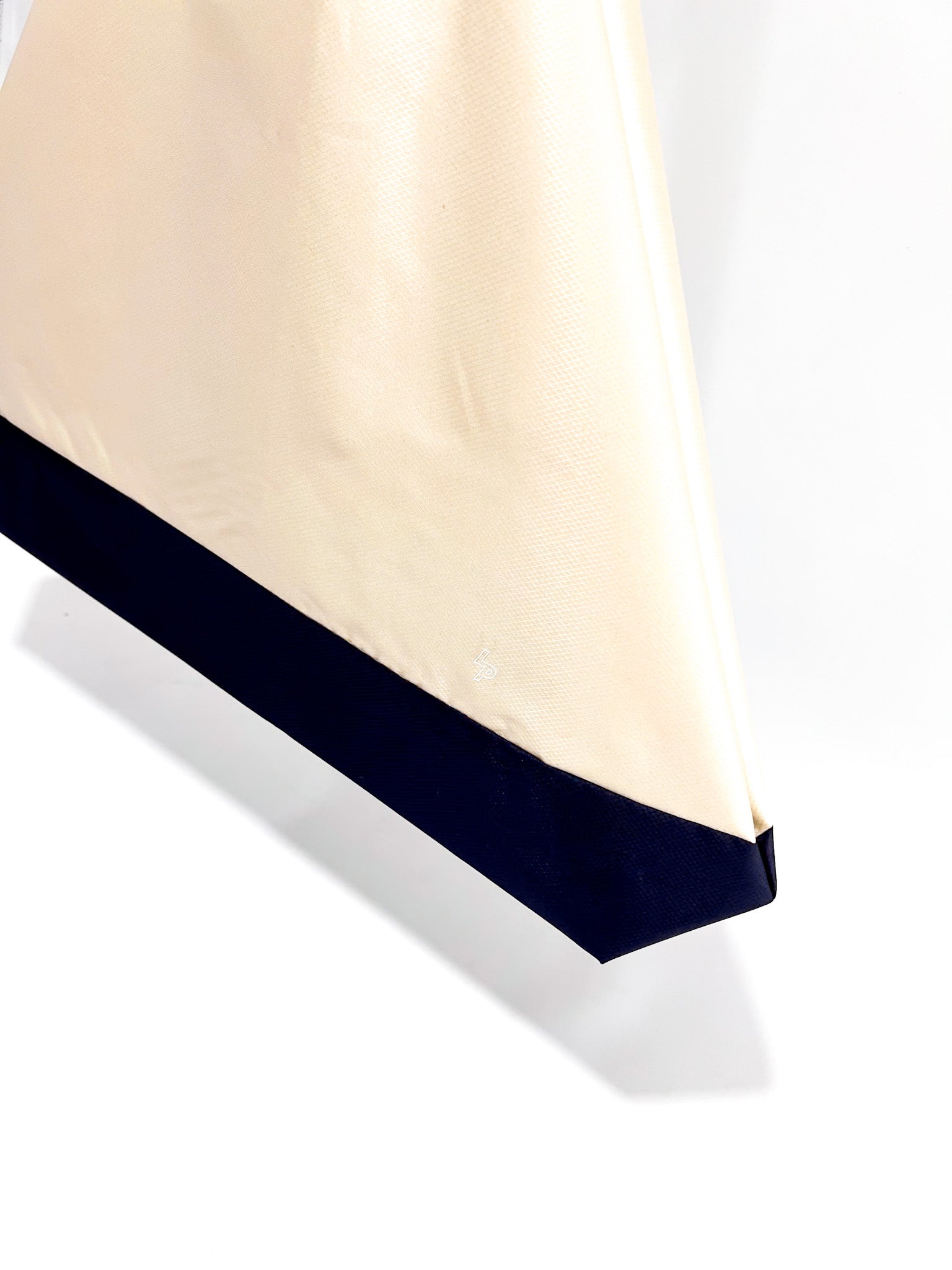 Tote Bag' Packable Beige/Azul Marino