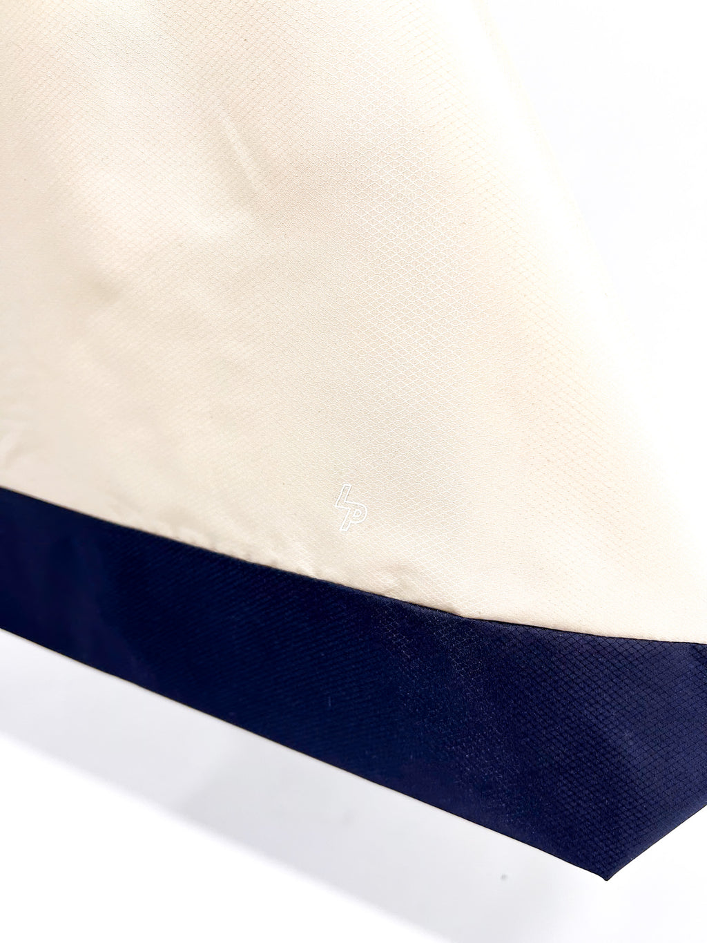 Tote Bag' Packable Beige/Azul Marino