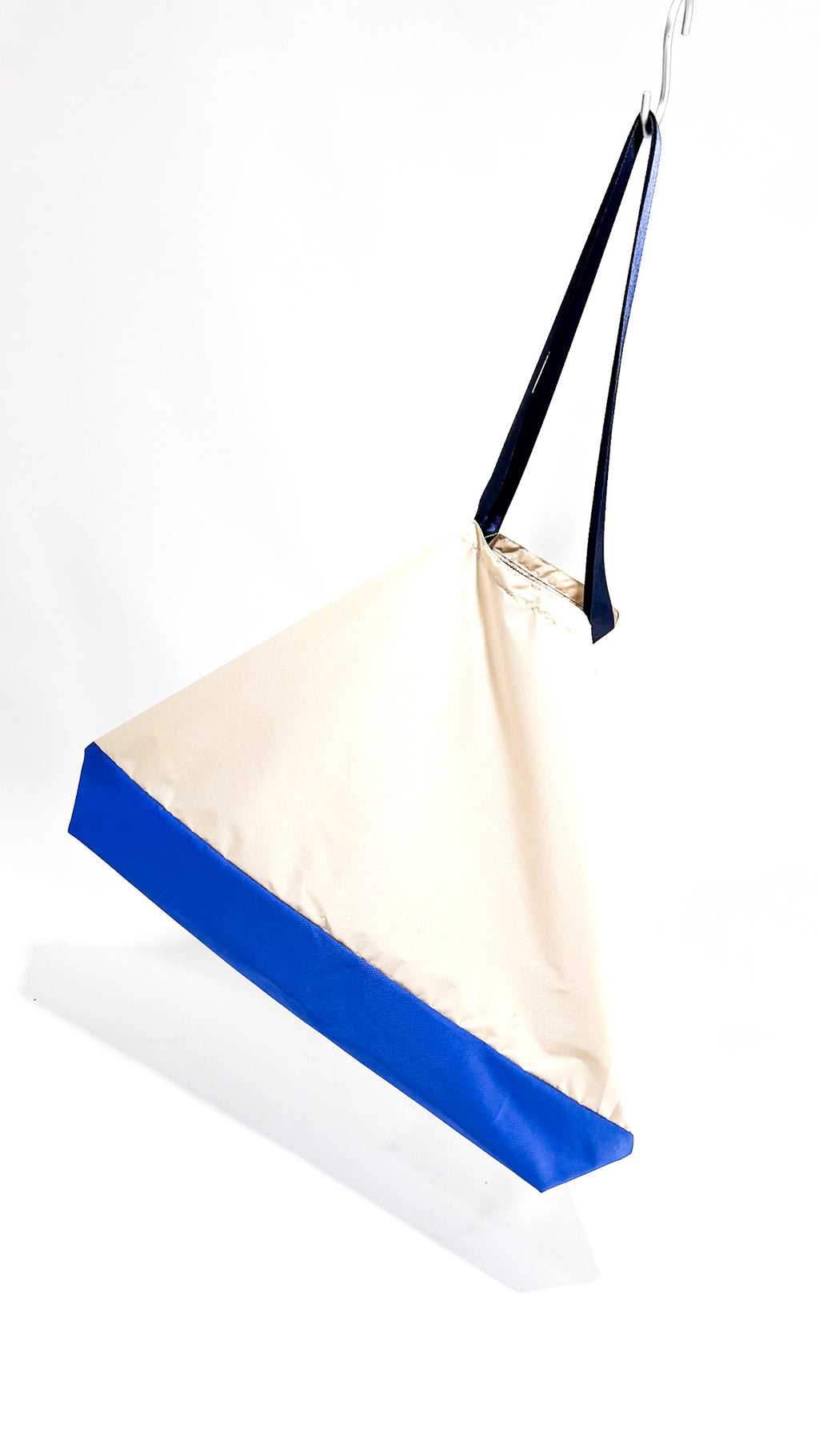 Tote Bag' Packable Beige/Azul Ultra