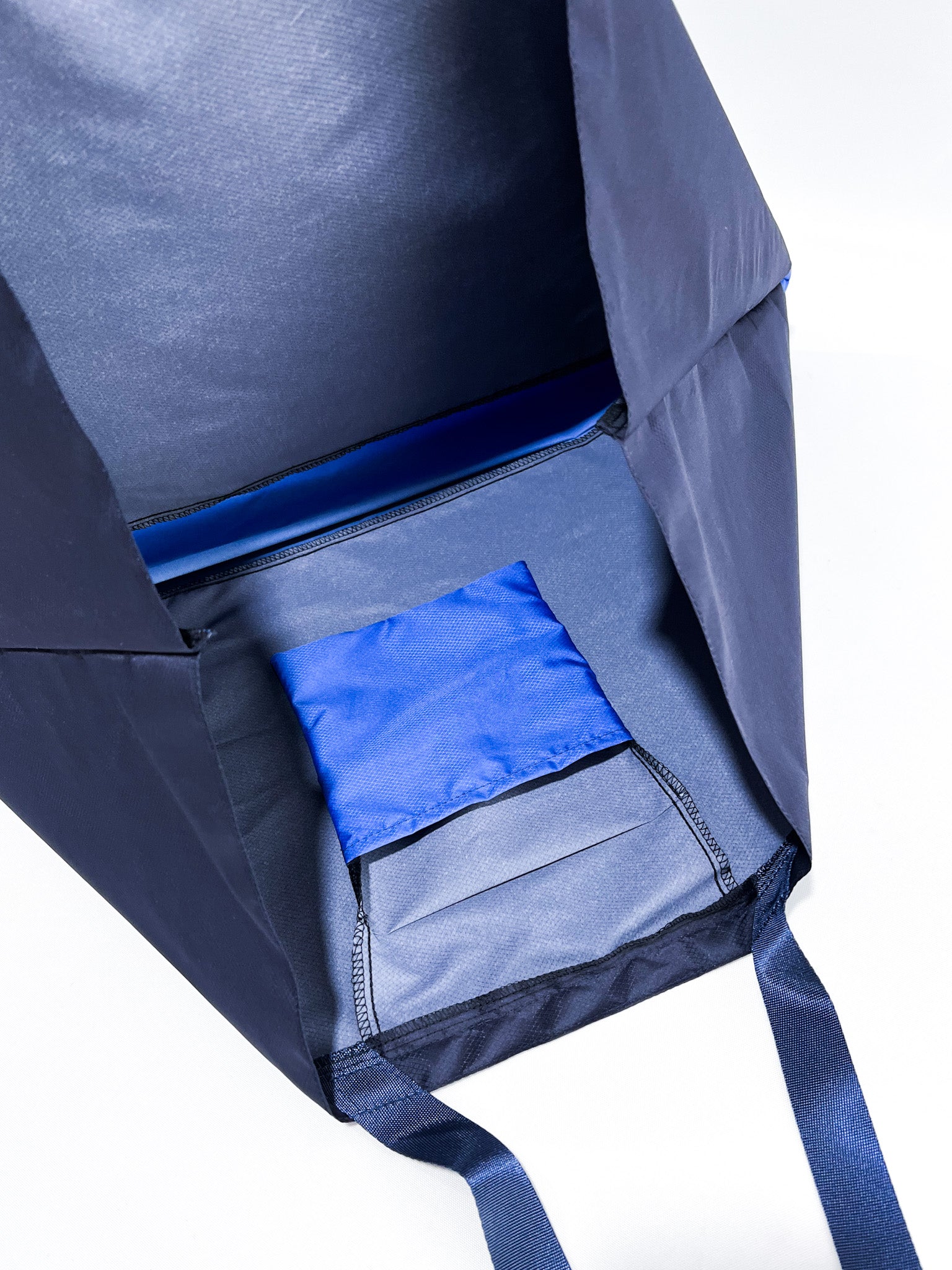 Tote Bag' Packable Azul Marino/Azul Ultra