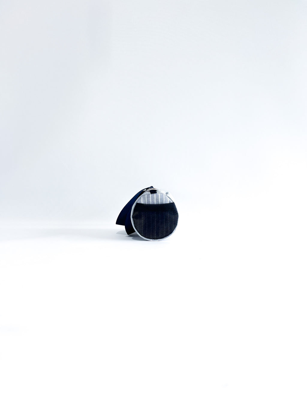 Crossbody 'Claude' | Rayas Azul (Tela Oxford)