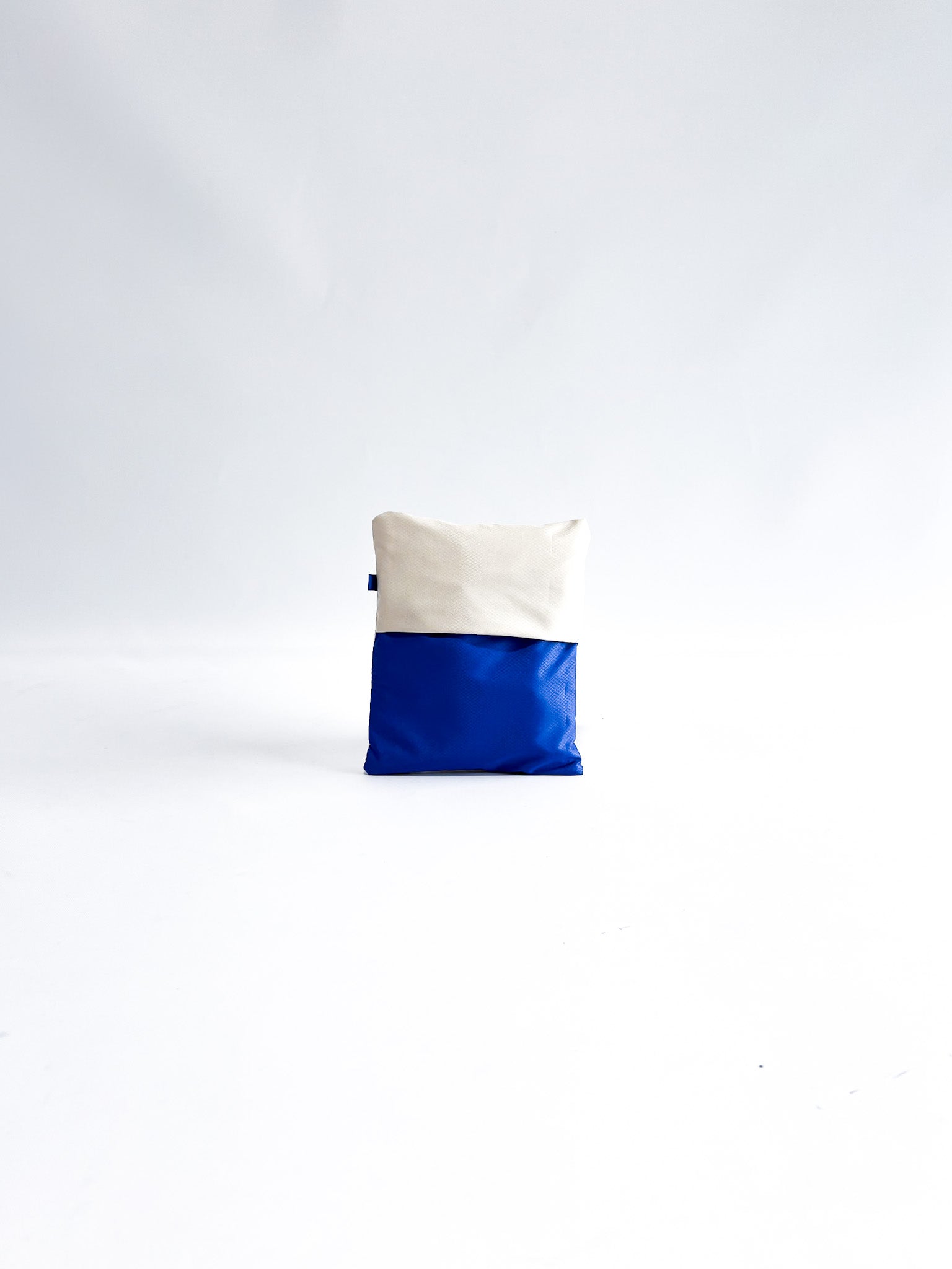 Tote Bag' Packable Beige/Azul Ultra