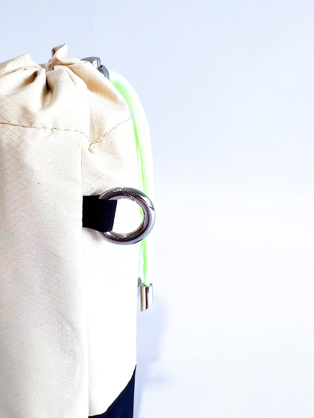 Tote Bag' Packable Beige/Azul Marino